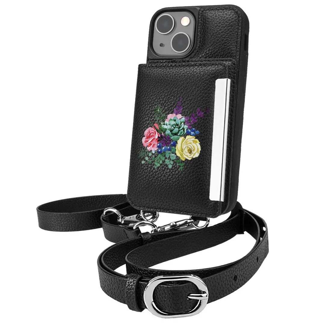 Dancing Queen - Crossbody Wallet Case for iPhone 13 mini (5.4") - Image 3