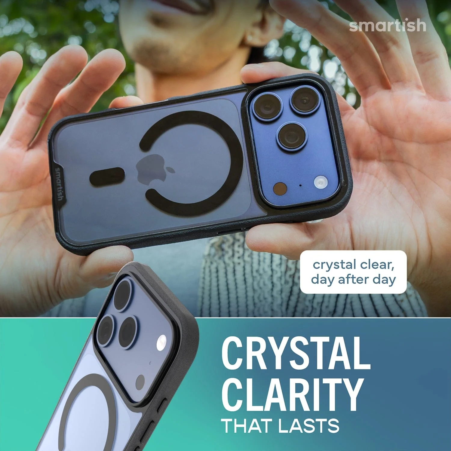 Gripmunk Clear with MagSafe® - Slim Case for iPhone 17 Pro - Image 11