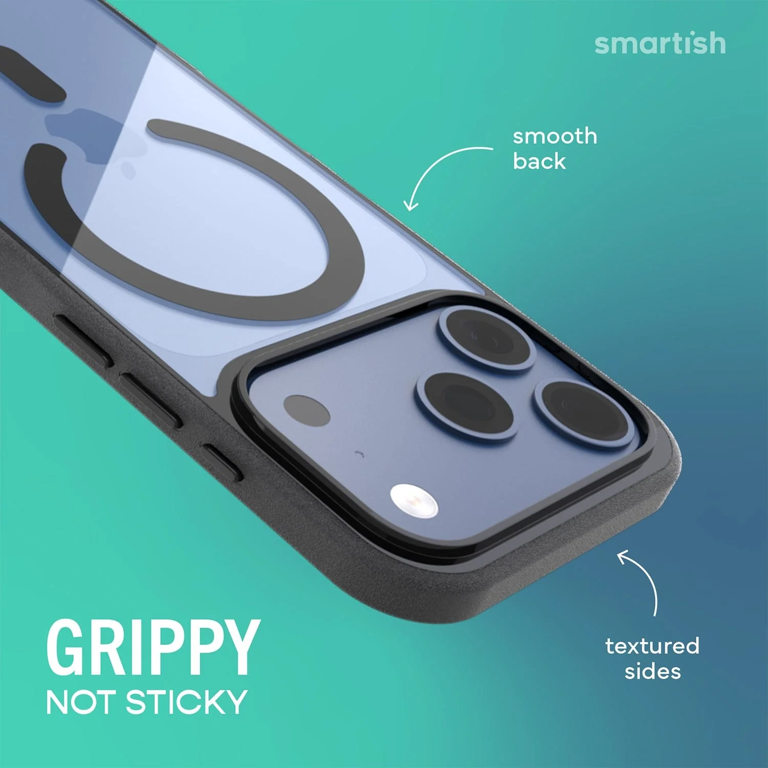 Gripmunk Clear with MagSafe® - Slim Case for iPhone 17 Pro - Image 12