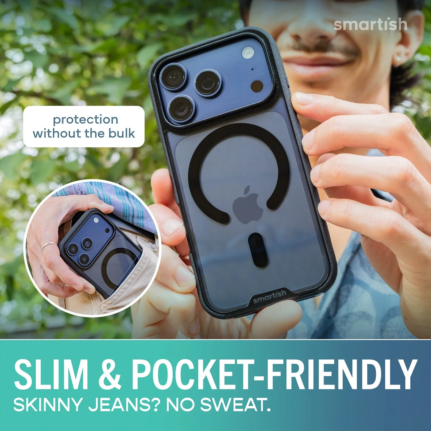 Gripmunk Clear with MagSafe® - Slim Case for iPhone 17 Pro - Image 13