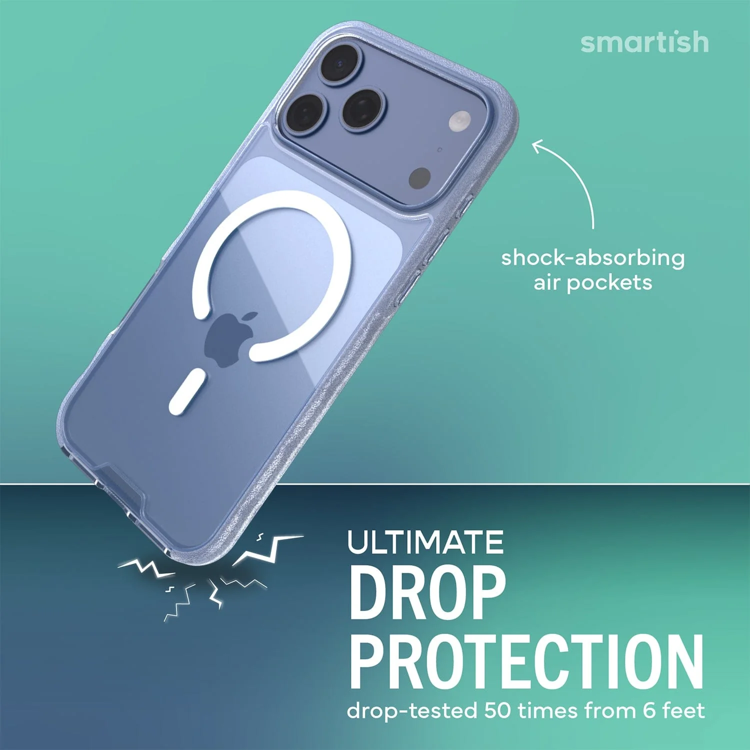Gripmunk Clear with MagSafe® - Slim Case for iPhone 17 Pro Max - Image 2