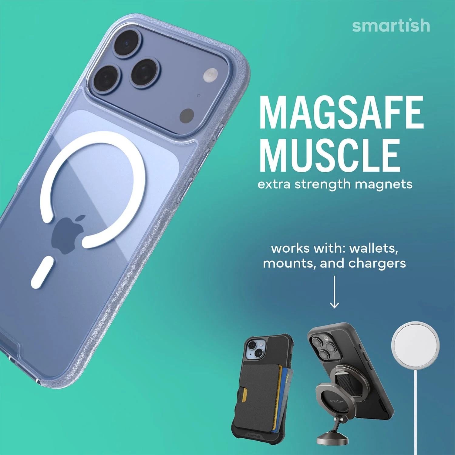 Gripmunk Clear with MagSafe® - Slim Case for iPhone 17 Pro Max - Image 3