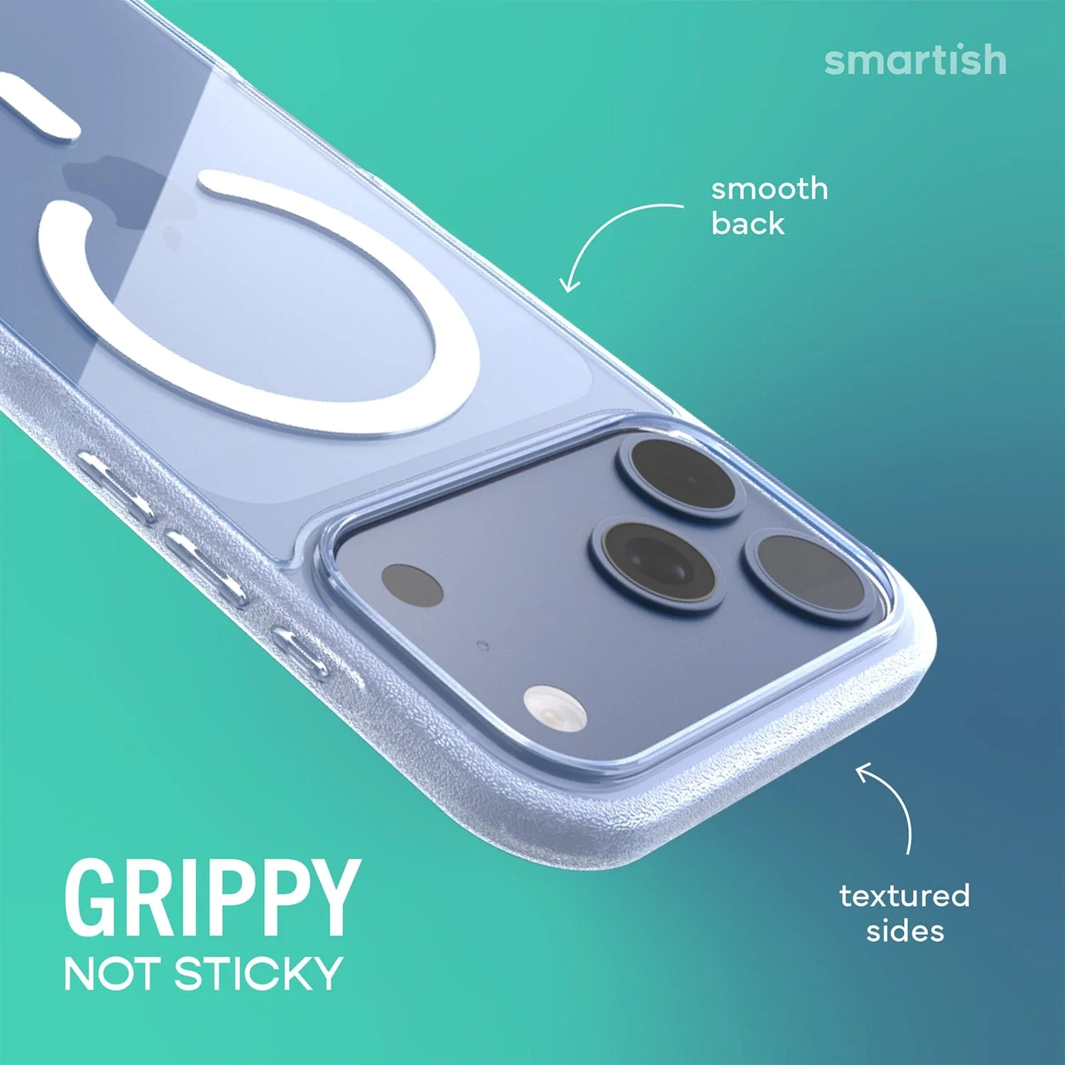 Gripmunk Clear with MagSafe® - Slim Case for iPhone 17 Pro Max - Image 5