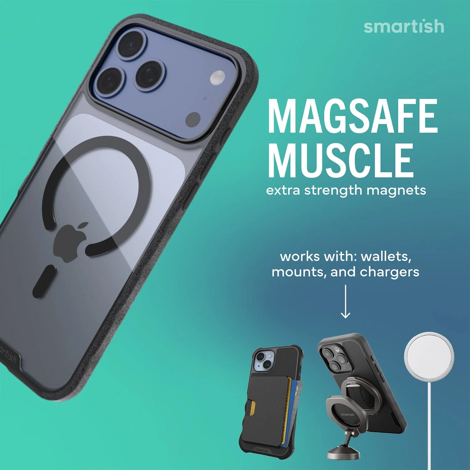 Gripmunk Clear with MagSafe® - Slim Case for iPhone 17 Pro Max - Image 9
