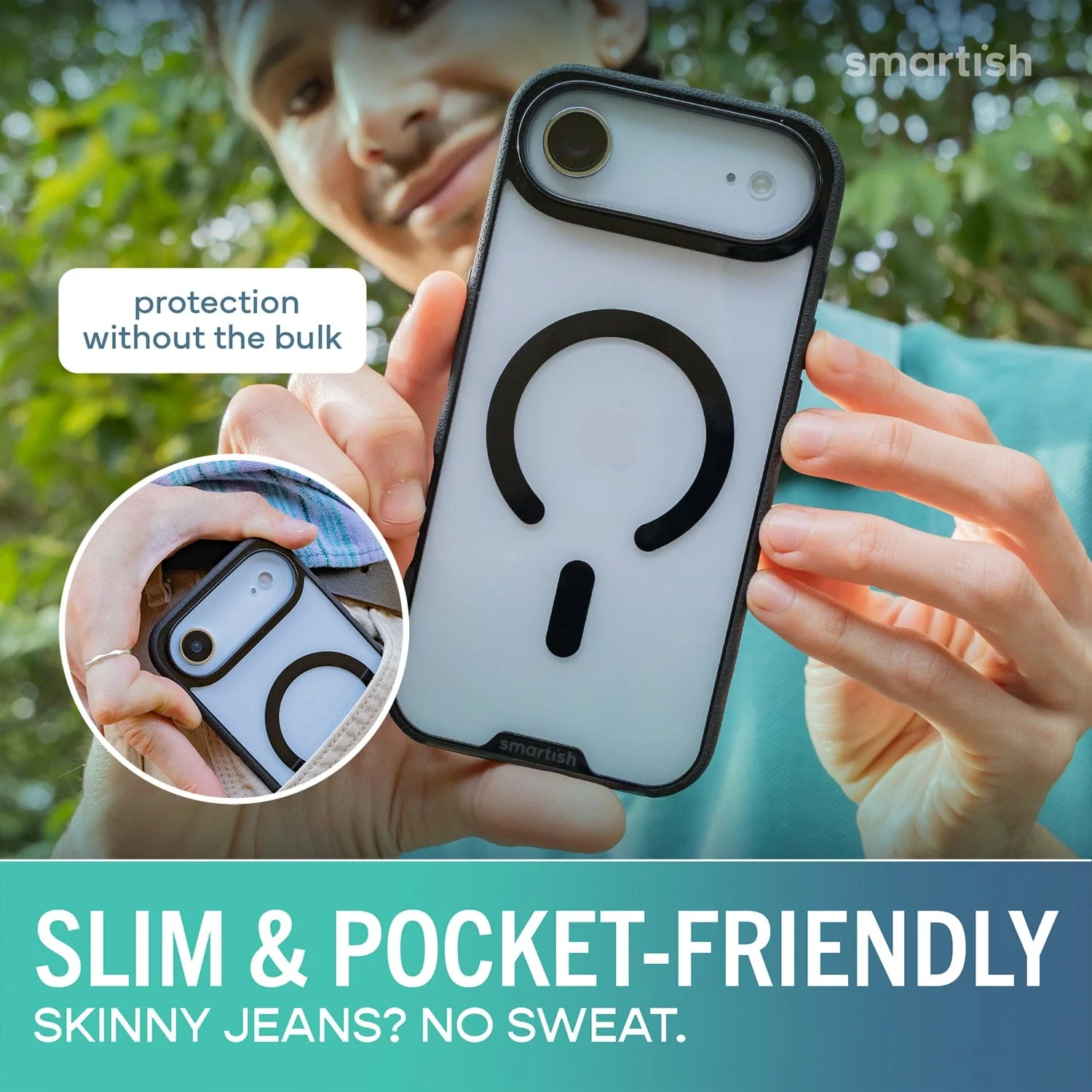 Gripmunk Clear with MagSafe® - Slim Case for iPhone Air - Image 12