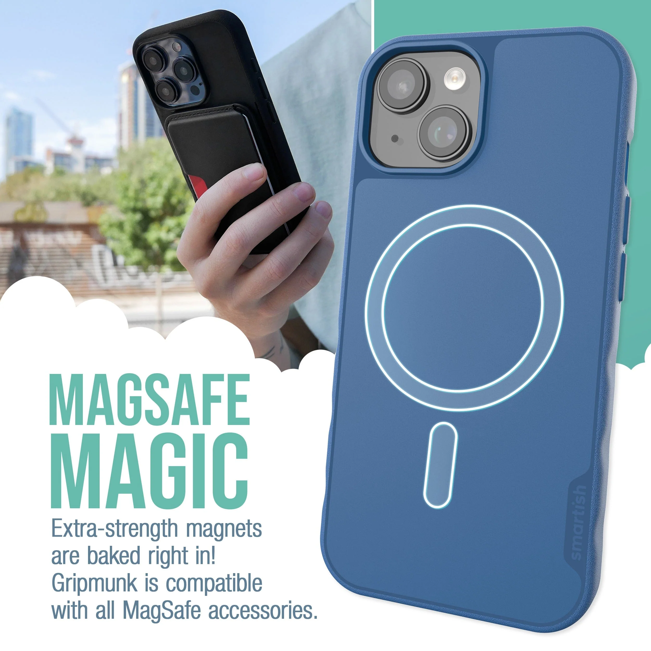 Gripmunk with MagSafe® - Slim Case for iPhone 15 - Image 25