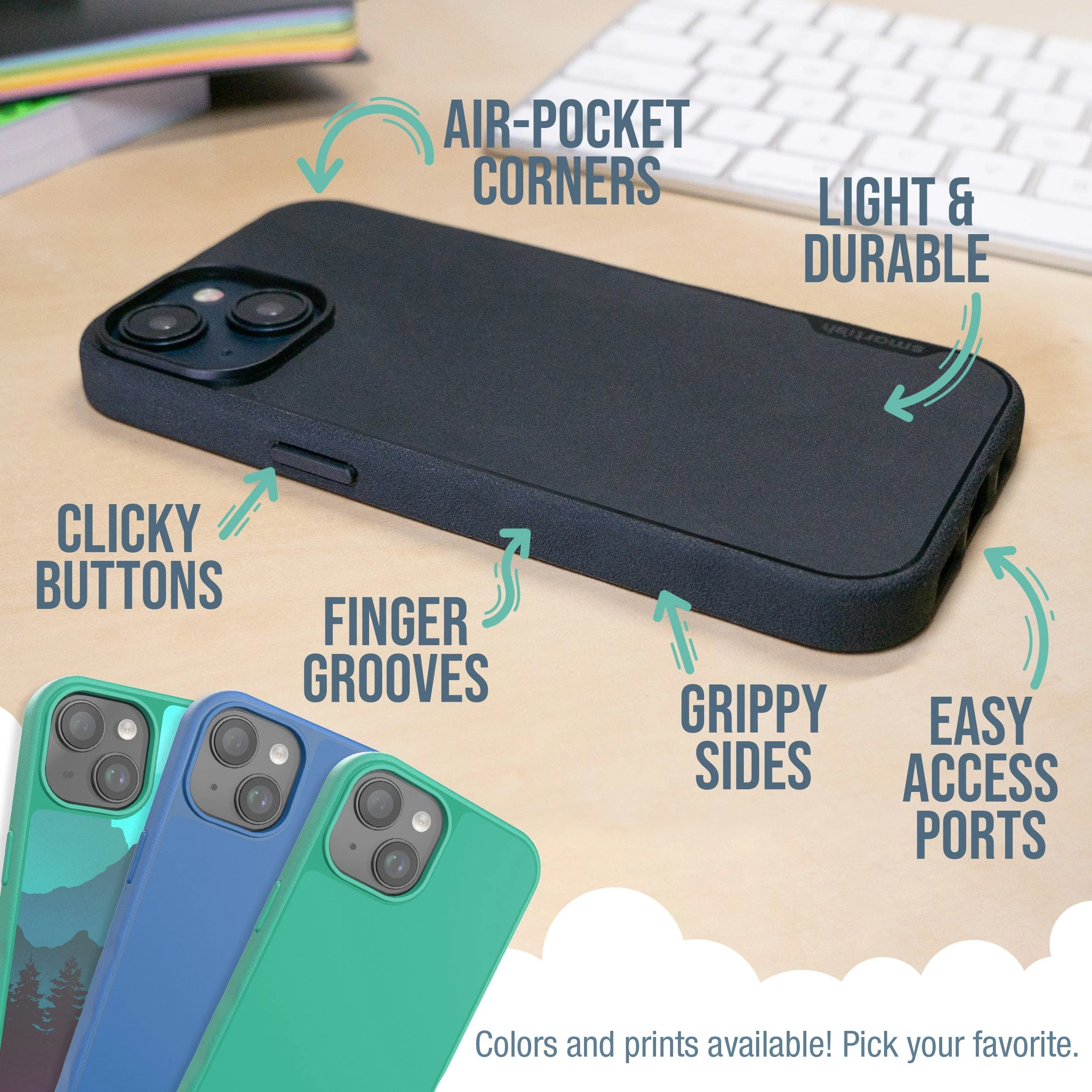 Gripmunk with MagSafe® - Slim Case for iPhone 15 - Image 43