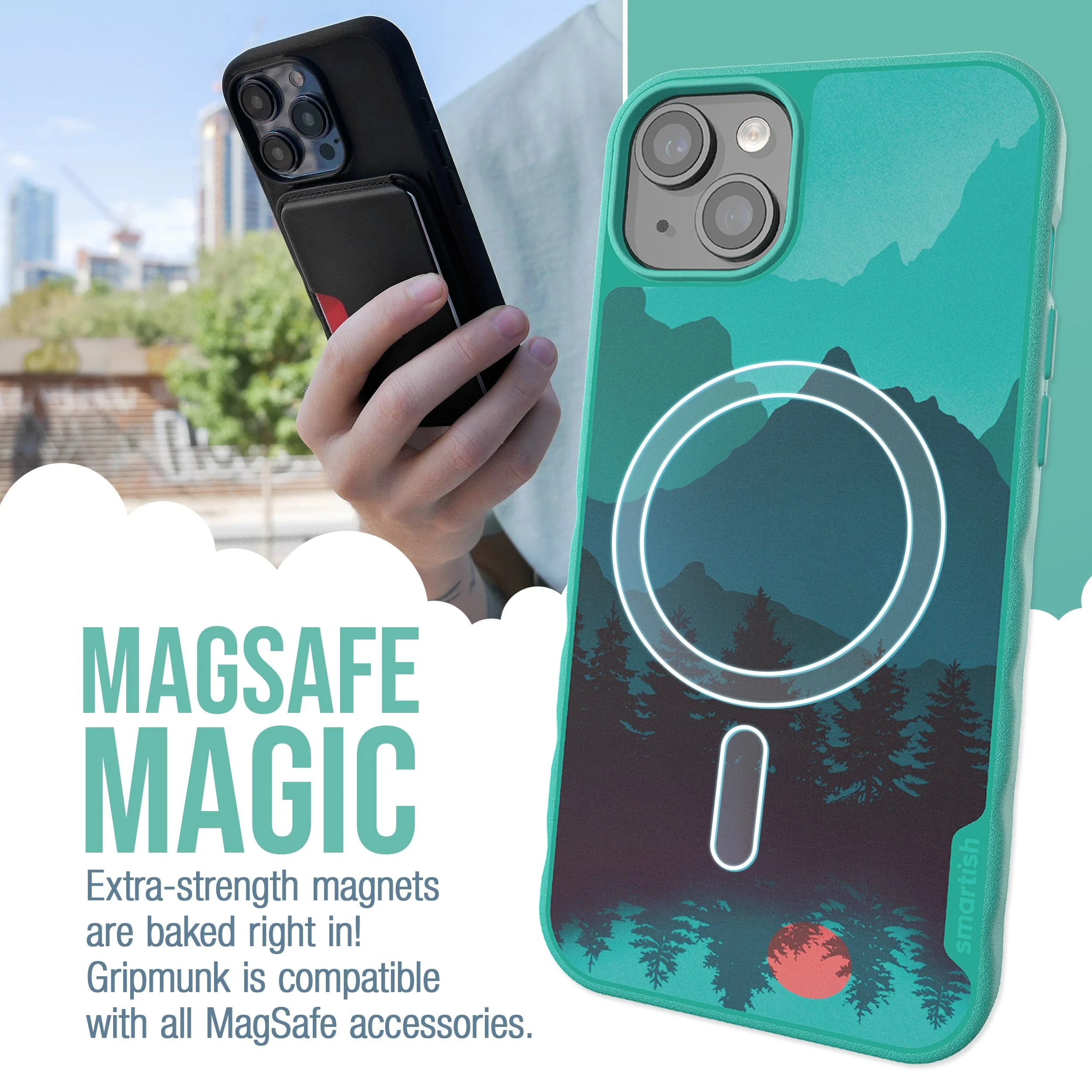 Gripmunk with MagSafe® - Slim Case for iPhone 15 Plus - Image 30
