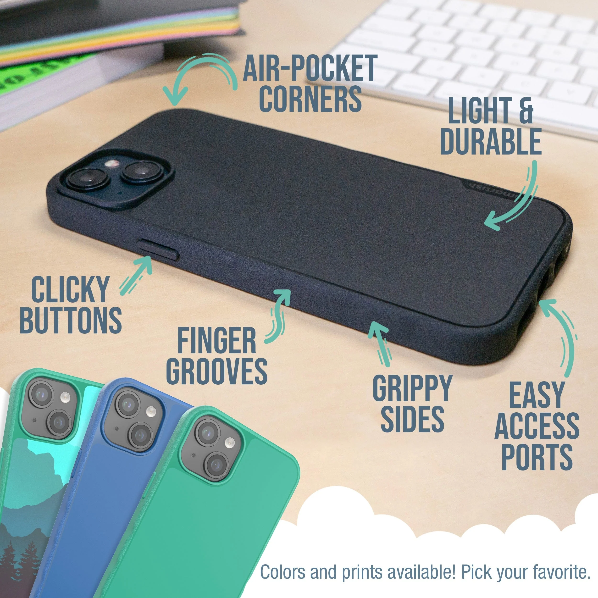 Gripmunk with MagSafe® - Slim Case for iPhone 15 Plus - Image 35