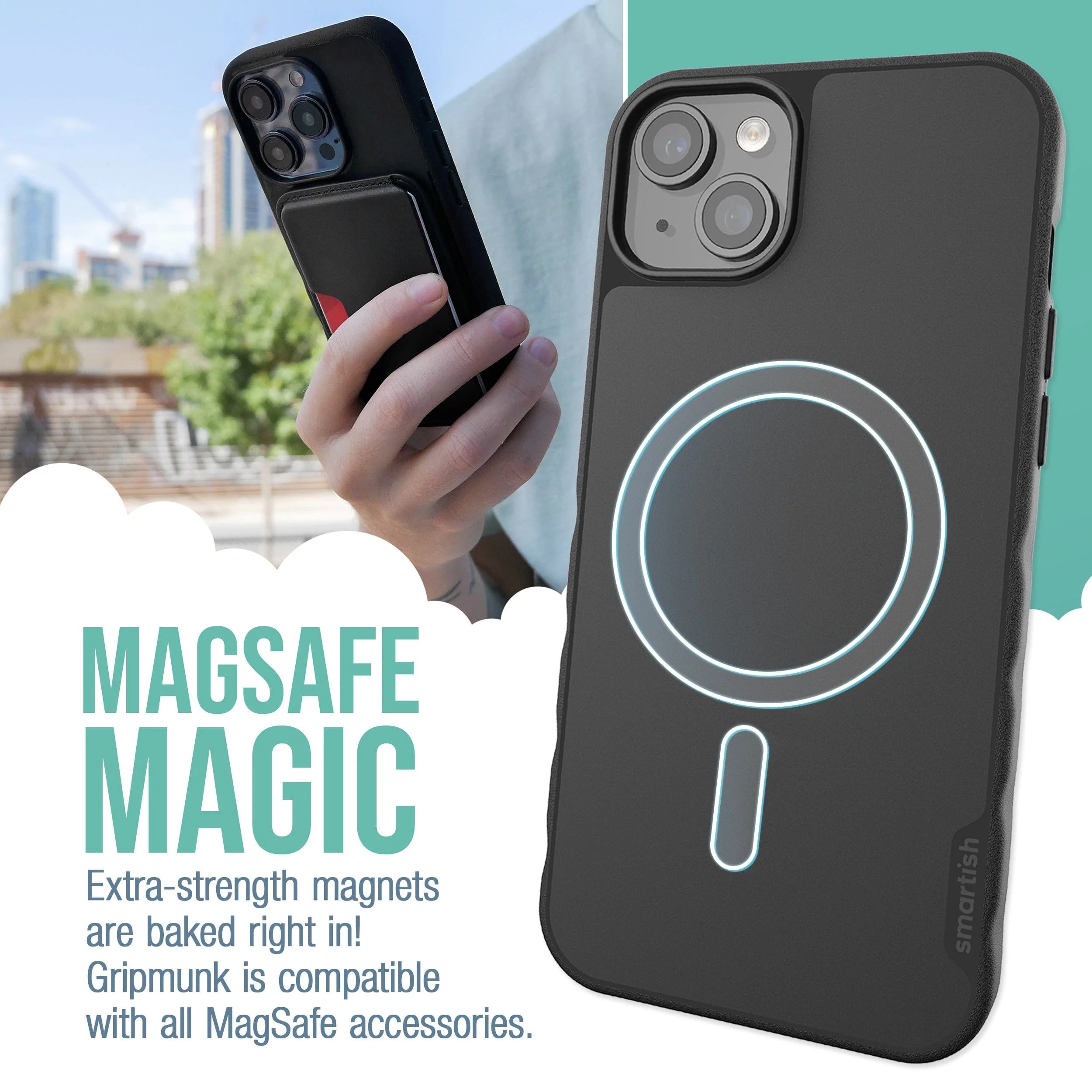 Gripmunk with MagSafe® - Slim Case for iPhone 15 Plus - Image 37