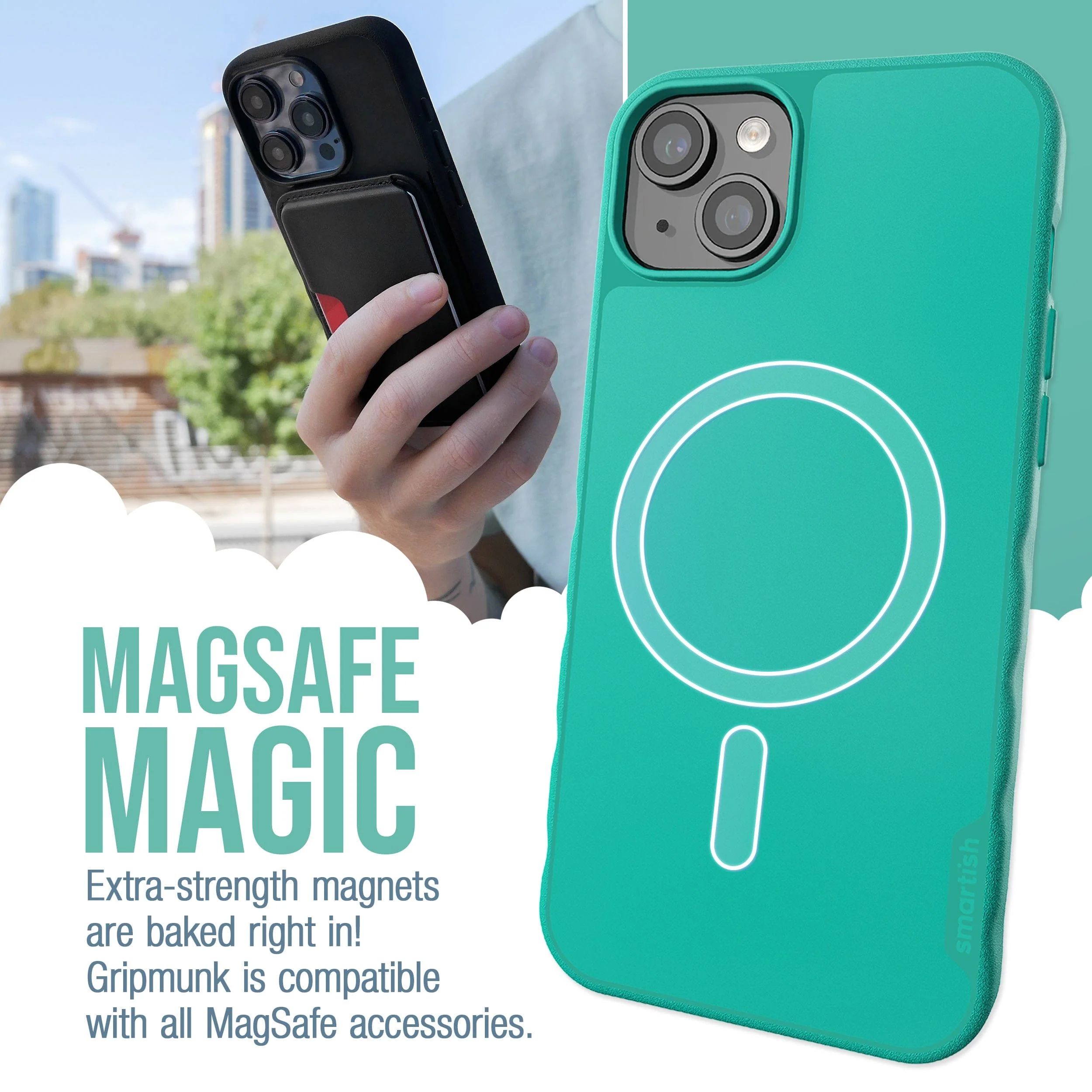 Gripmunk with MagSafe® - Slim Case for iPhone 15 Plus - Image 8