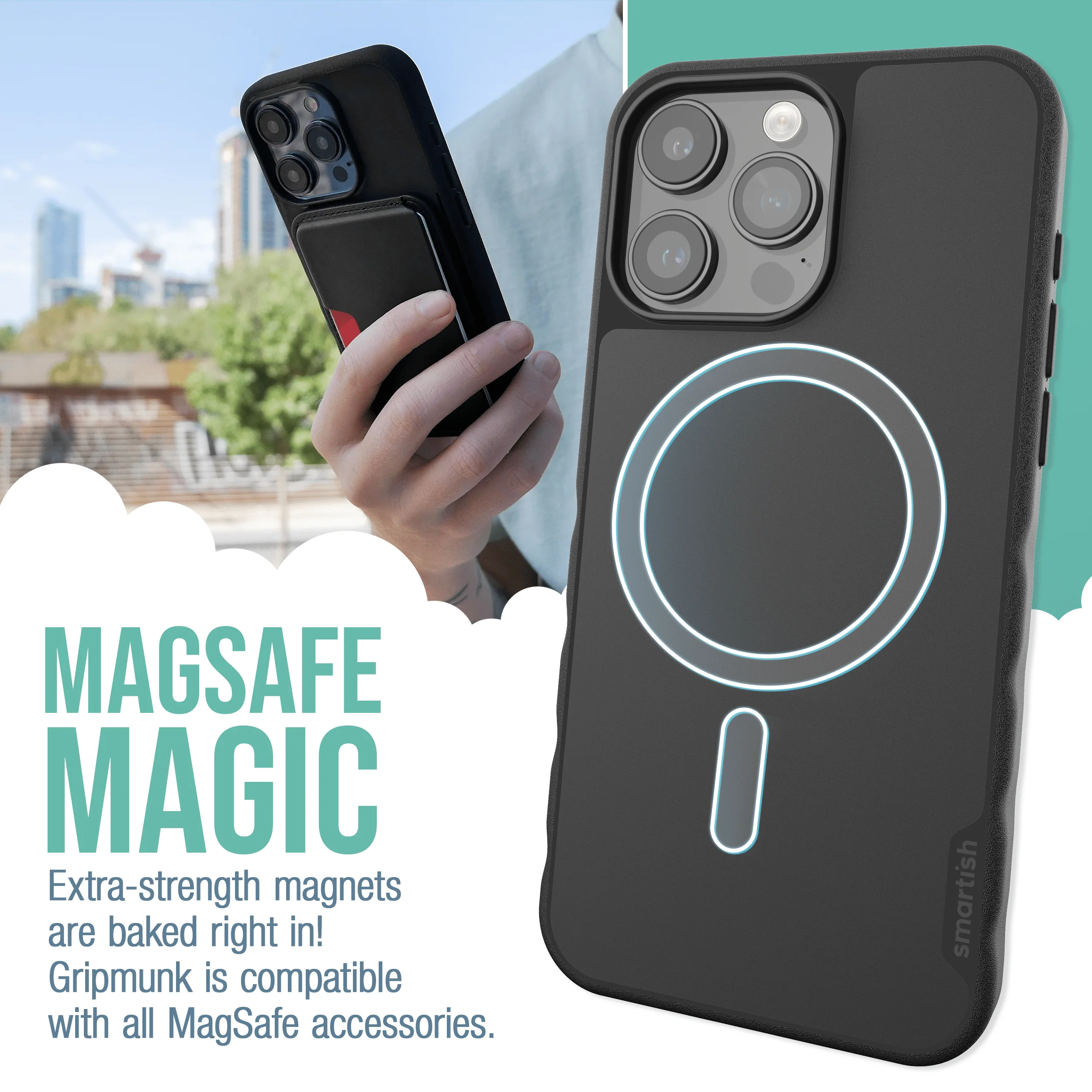 Gripmunk with MagSafe® - Slim Case for iPhone 15 Pro Max - Image 29