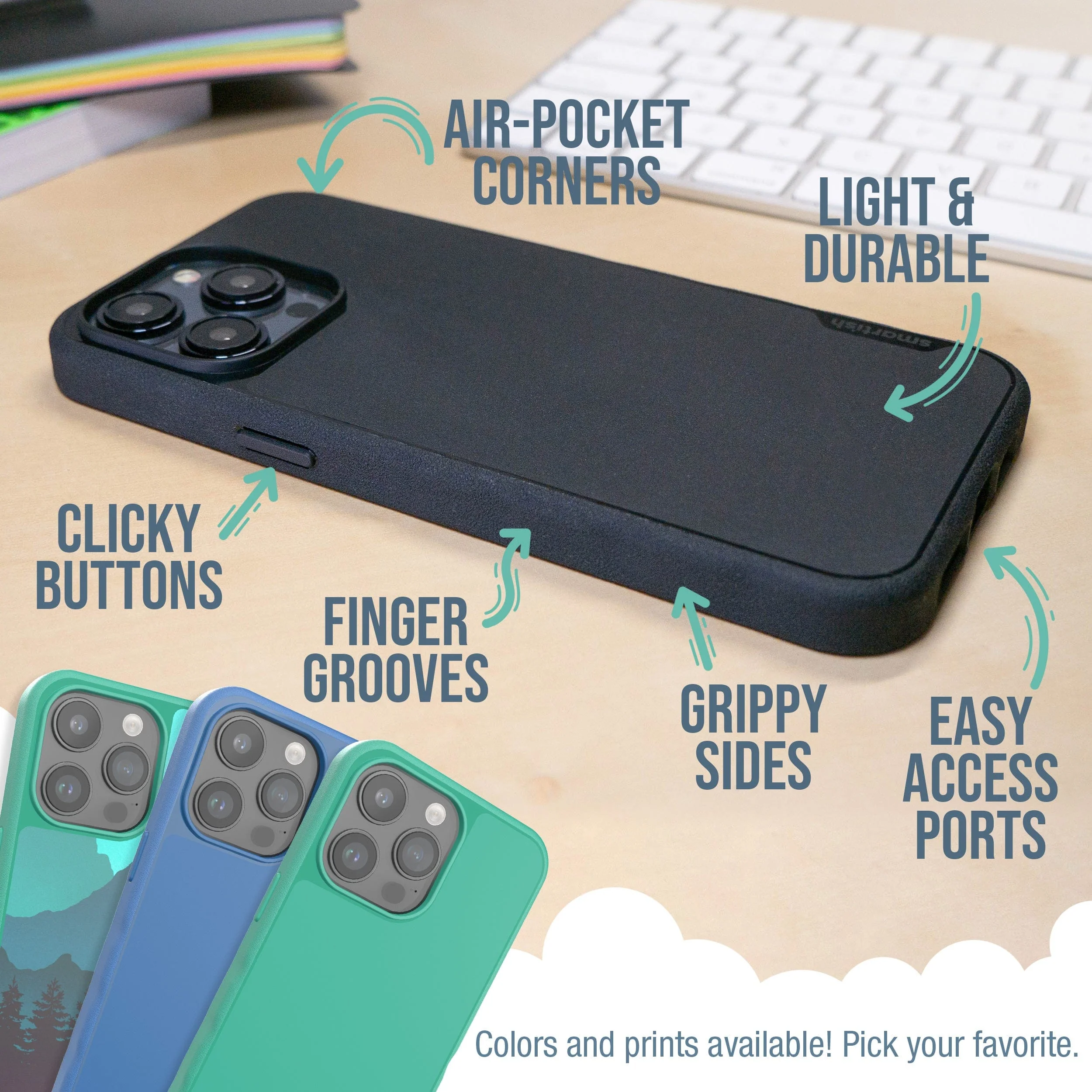 Gripmunk with MagSafe® - Slim Case for iPhone 15 Pro Max - Image 37