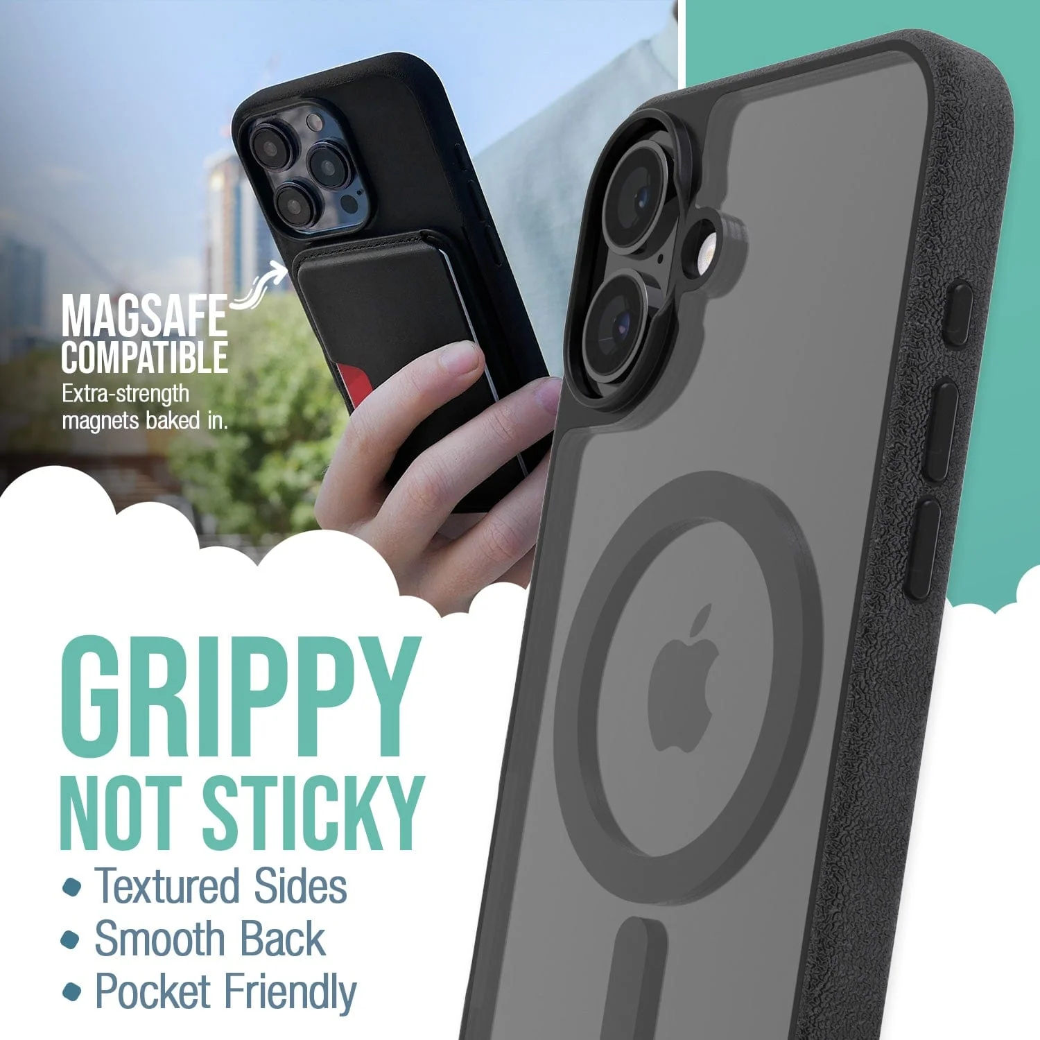 Gripmunk with MagSafe® - Slim Case for iPhone 16 Plus - Image 11