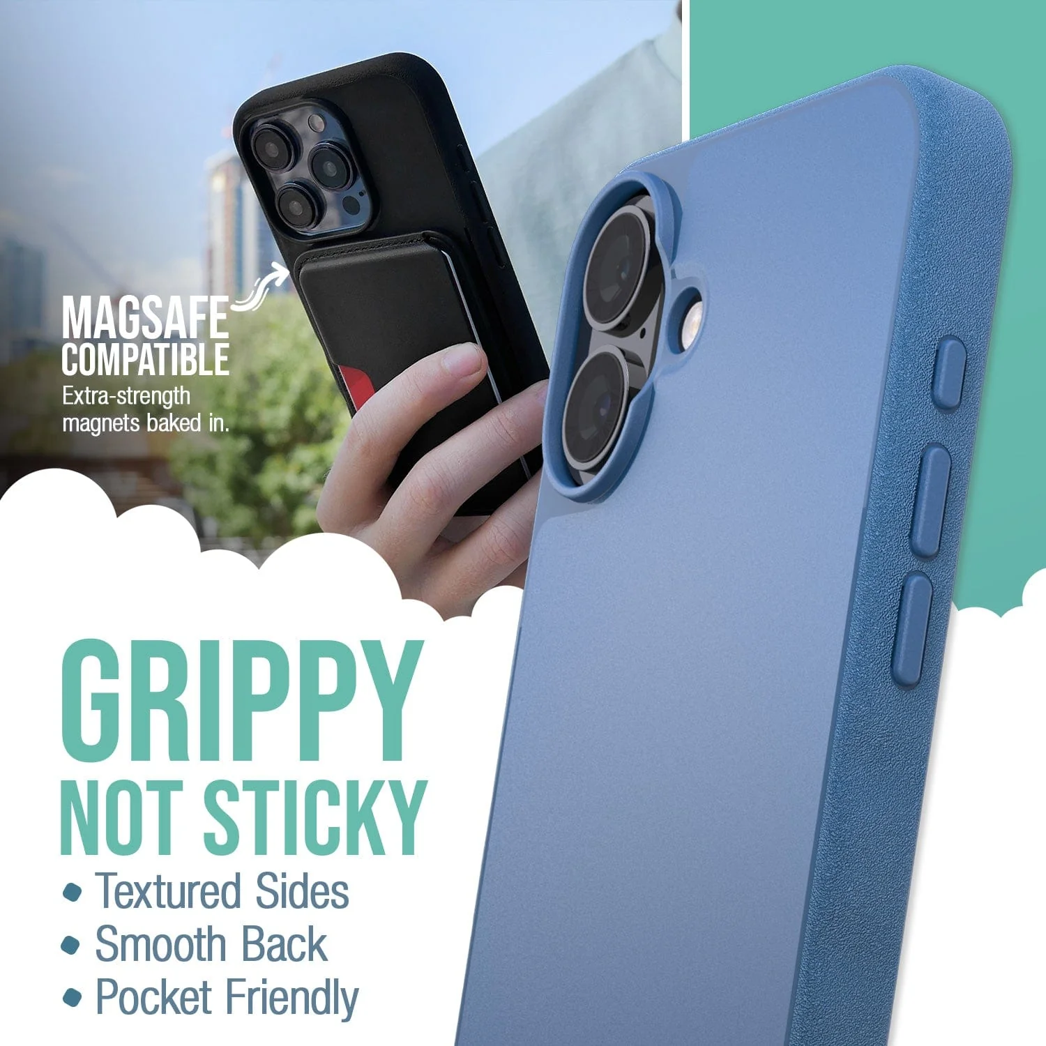 Gripmunk with MagSafe® - Slim Case for iPhone 16 Plus - Image 21
