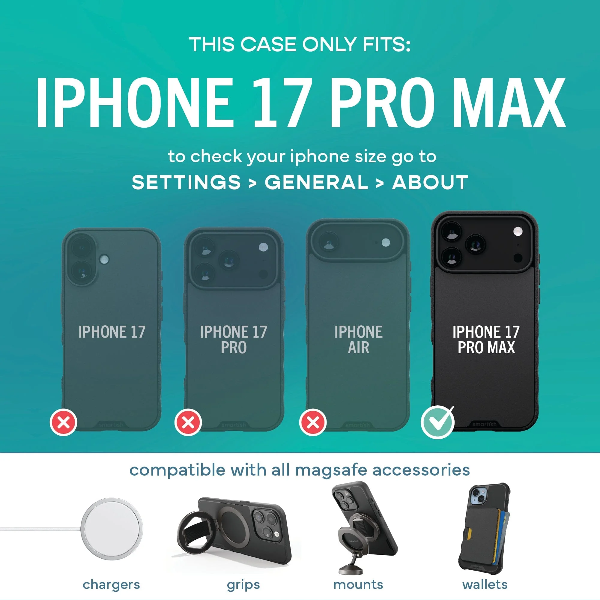 Gripmunk with MagSafe® - Slim Case for iPhone 17 Pro Max - Image 19