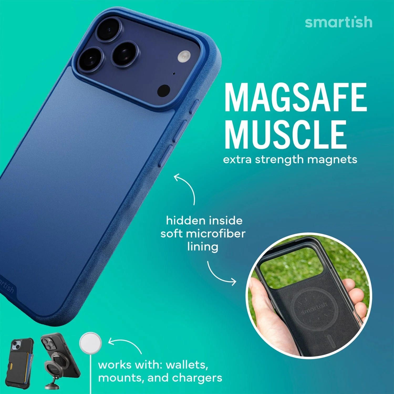 Gripmunk with MagSafe® - Slim Case for iPhone 17 Pro Max - Image 24