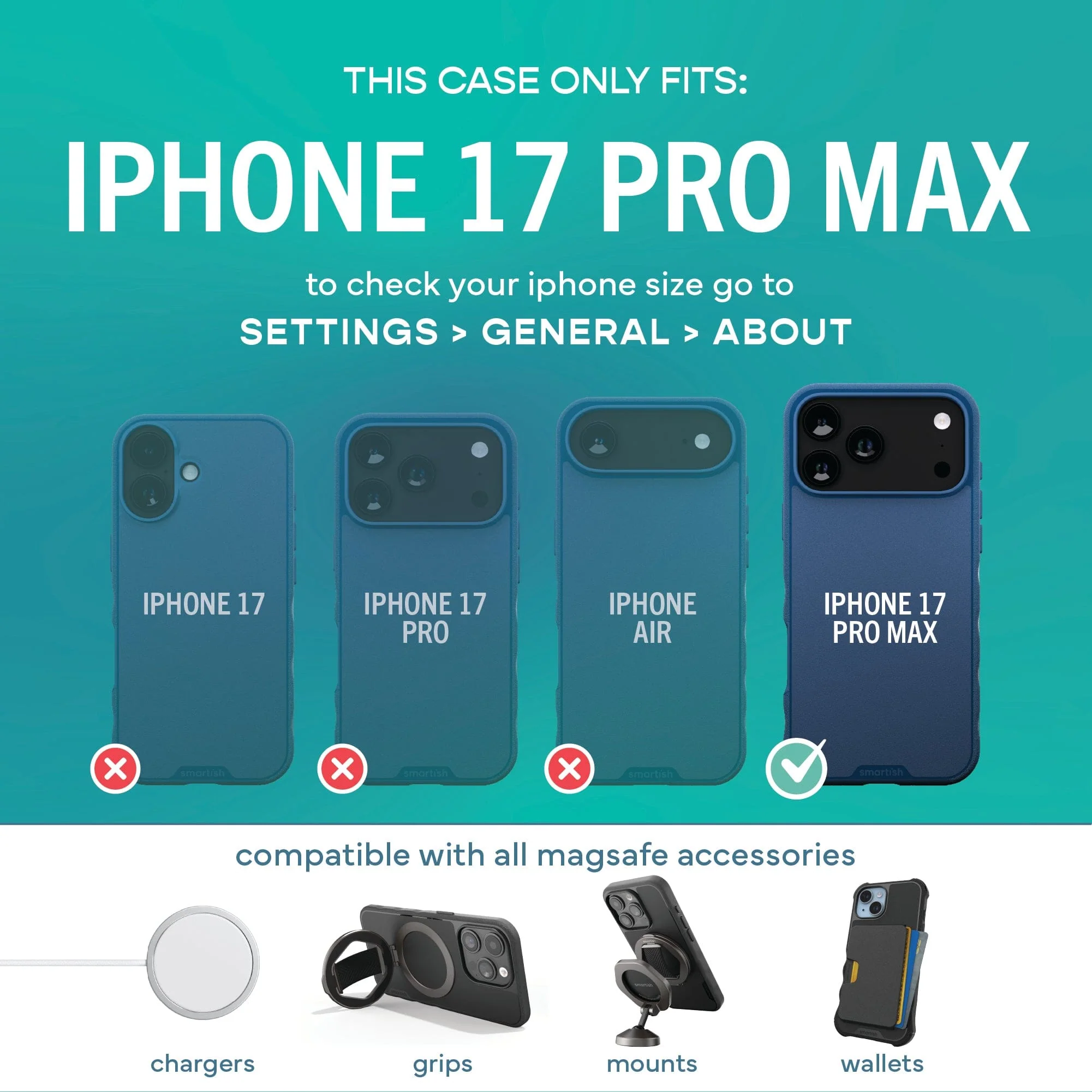 Gripmunk with MagSafe® - Slim Case for iPhone 17 Pro Max - Image 28