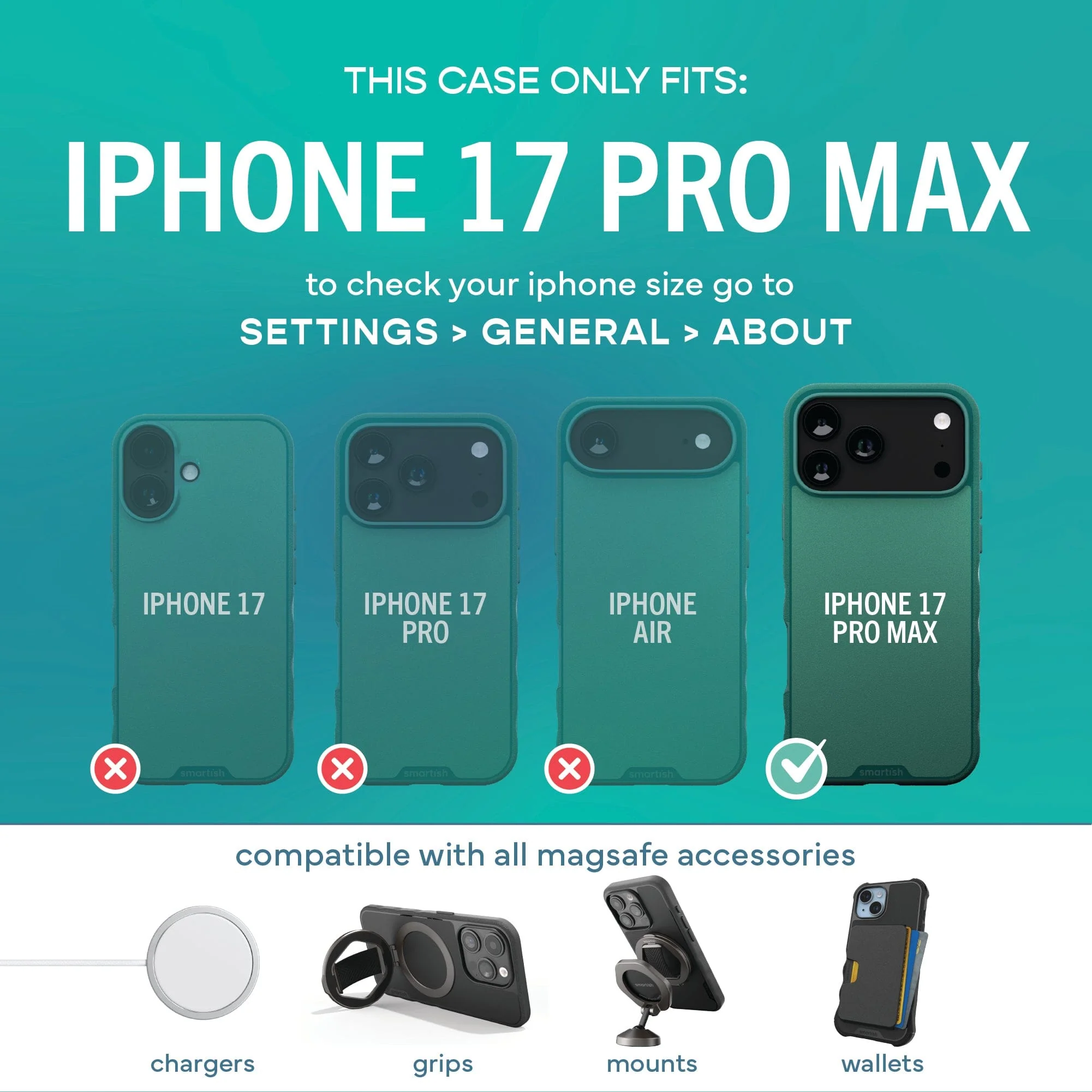 Gripmunk with MagSafe® - Slim Case for iPhone 17 Pro Max - Image 37