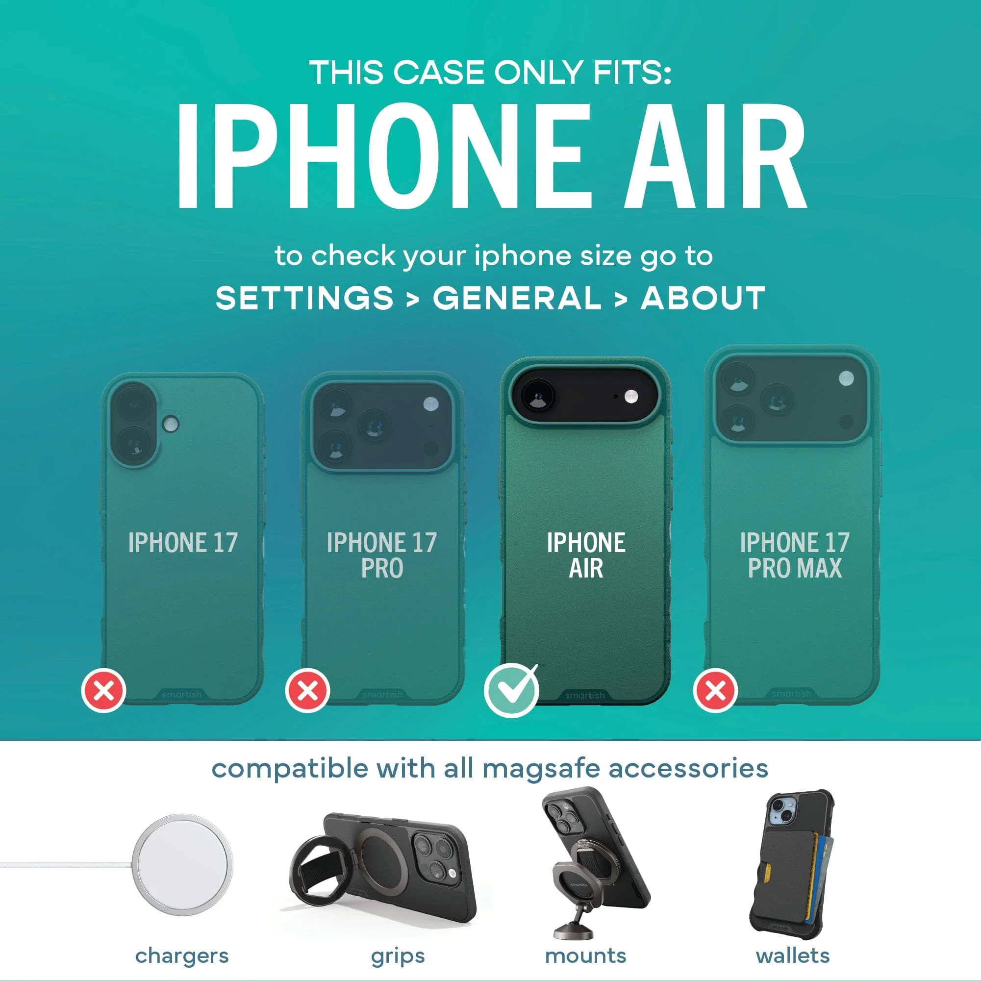 Gripmunk with MagSafe® - Slim Case for iPhone Air - Image 35