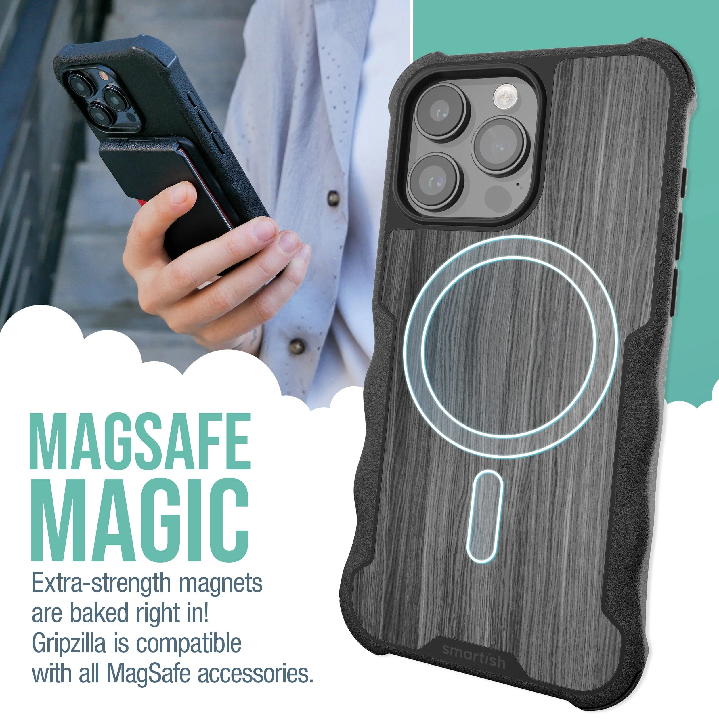 Gripzilla with MagSafe® - Armor Case for iPhone 15 Pro Max - Image 11