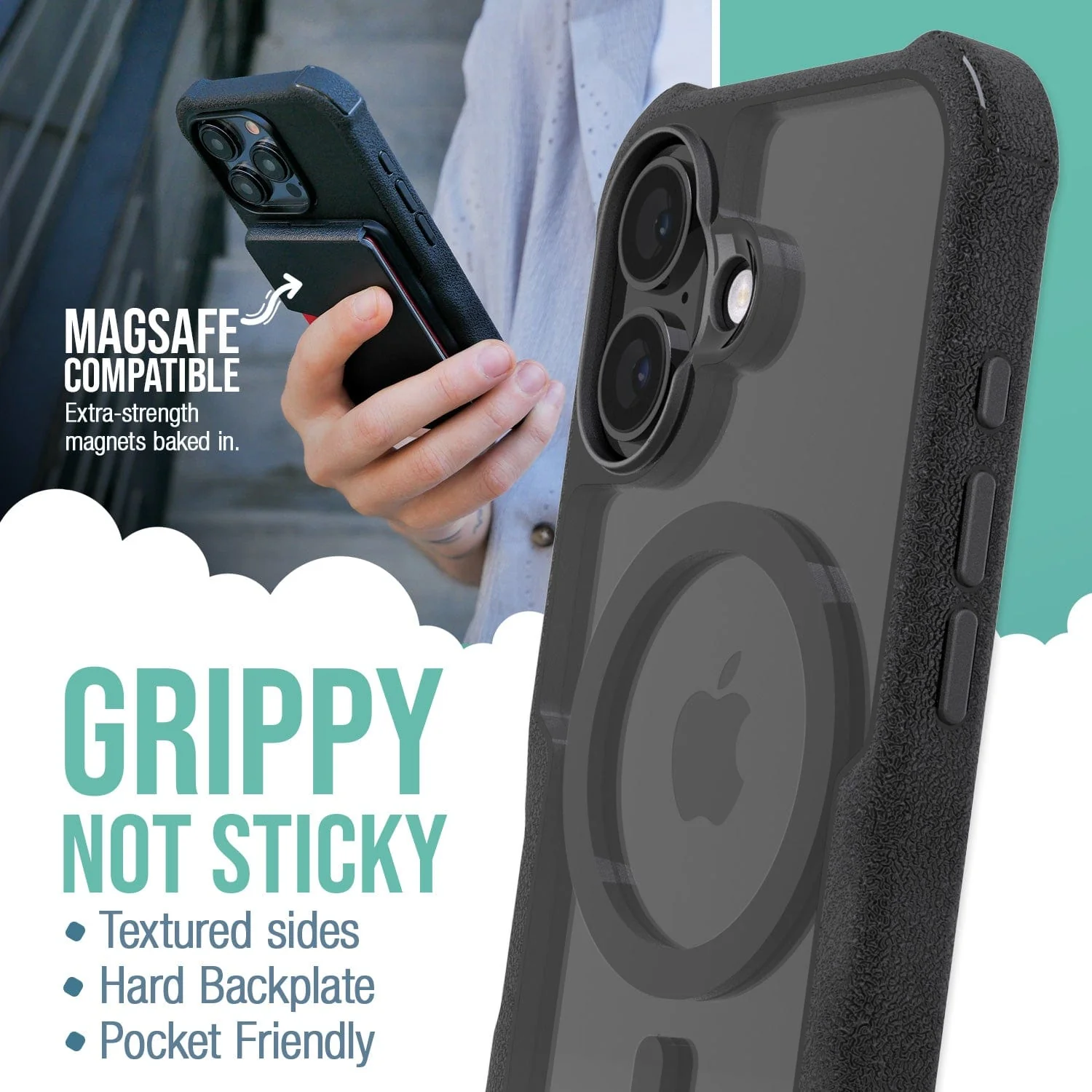 Gripzilla with MagSafe® - Armor Case for iPhone 16 - Image 8