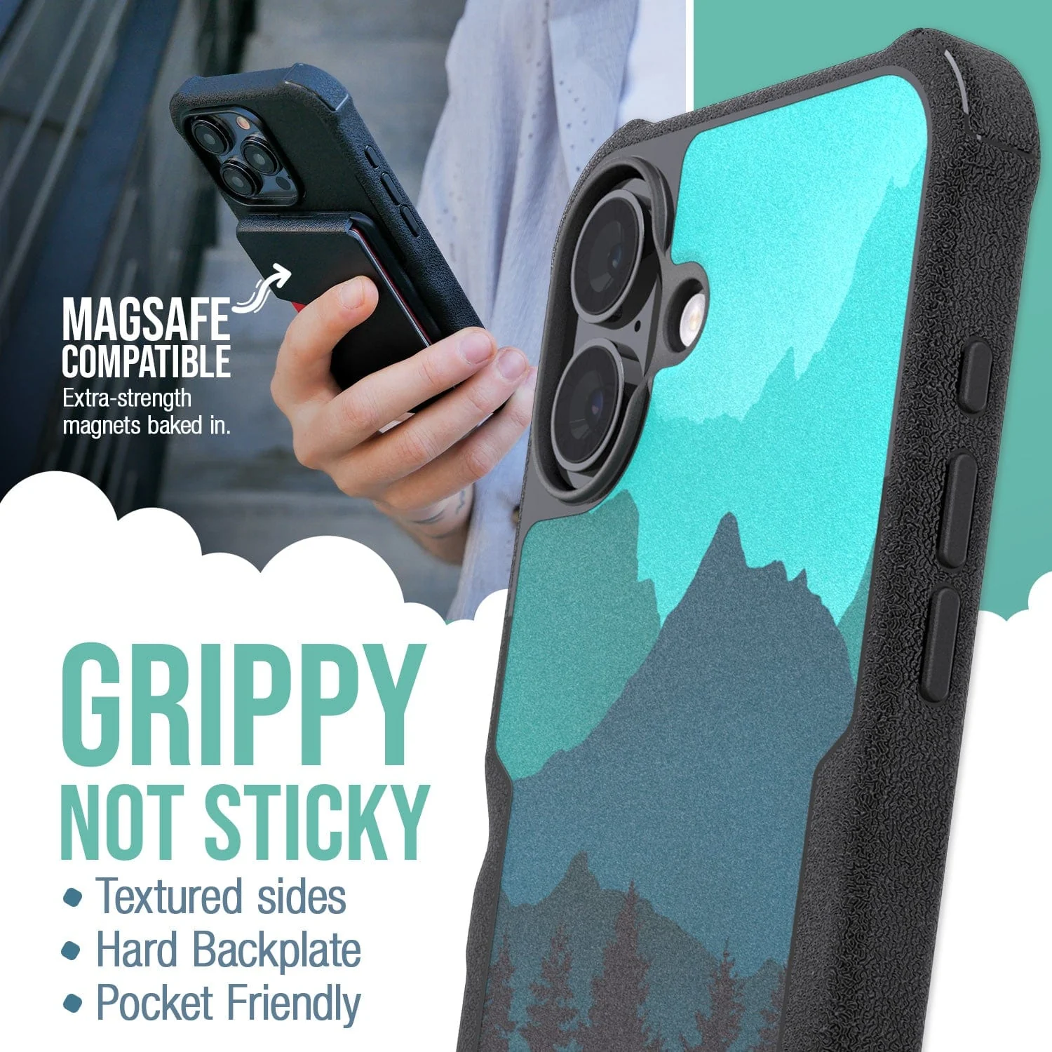Gripzilla with MagSafe® - Armor Case for iPhone 16 Plus - Image 10