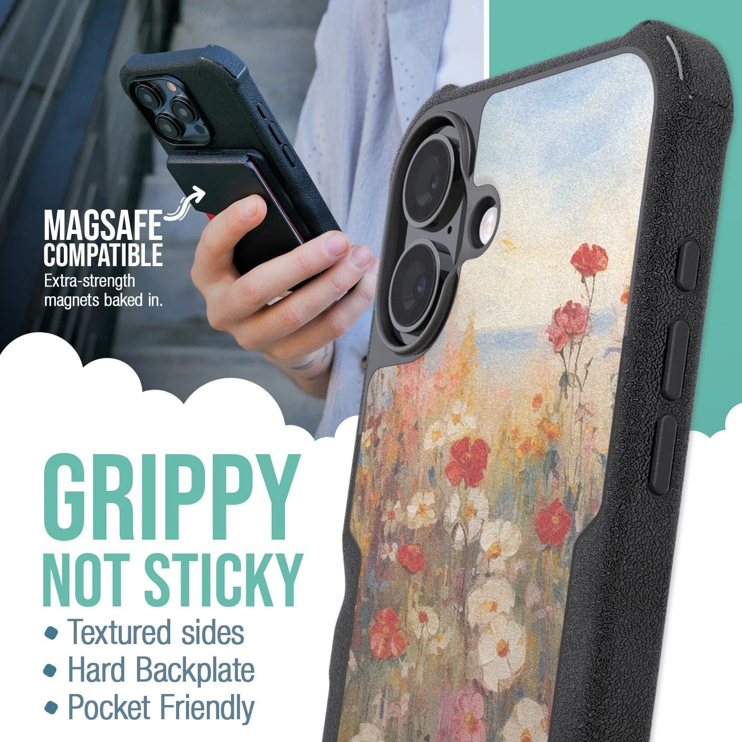 Gripzilla with MagSafe® - Armor Case for iPhone 16 Plus - Image 14