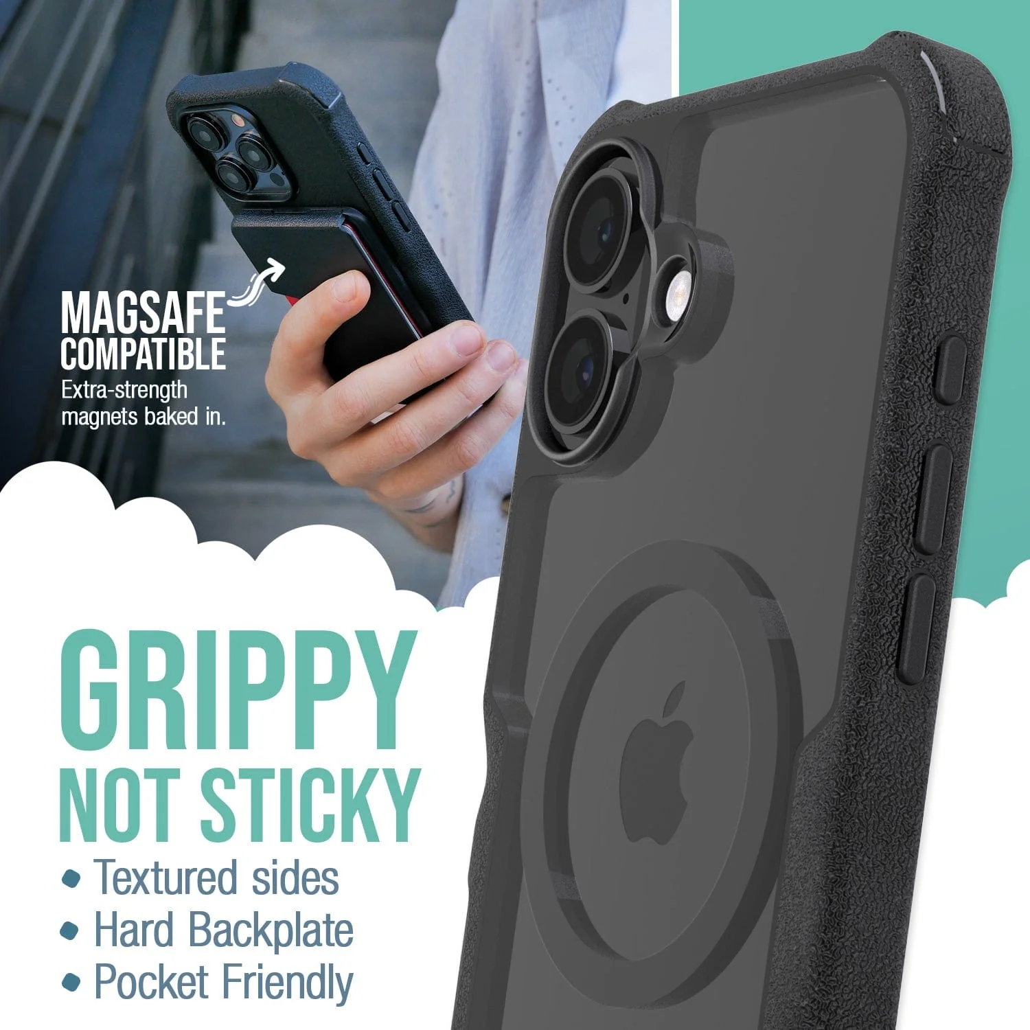 Gripzilla with MagSafe® - Armor Case for iPhone 16 Plus - Image 8