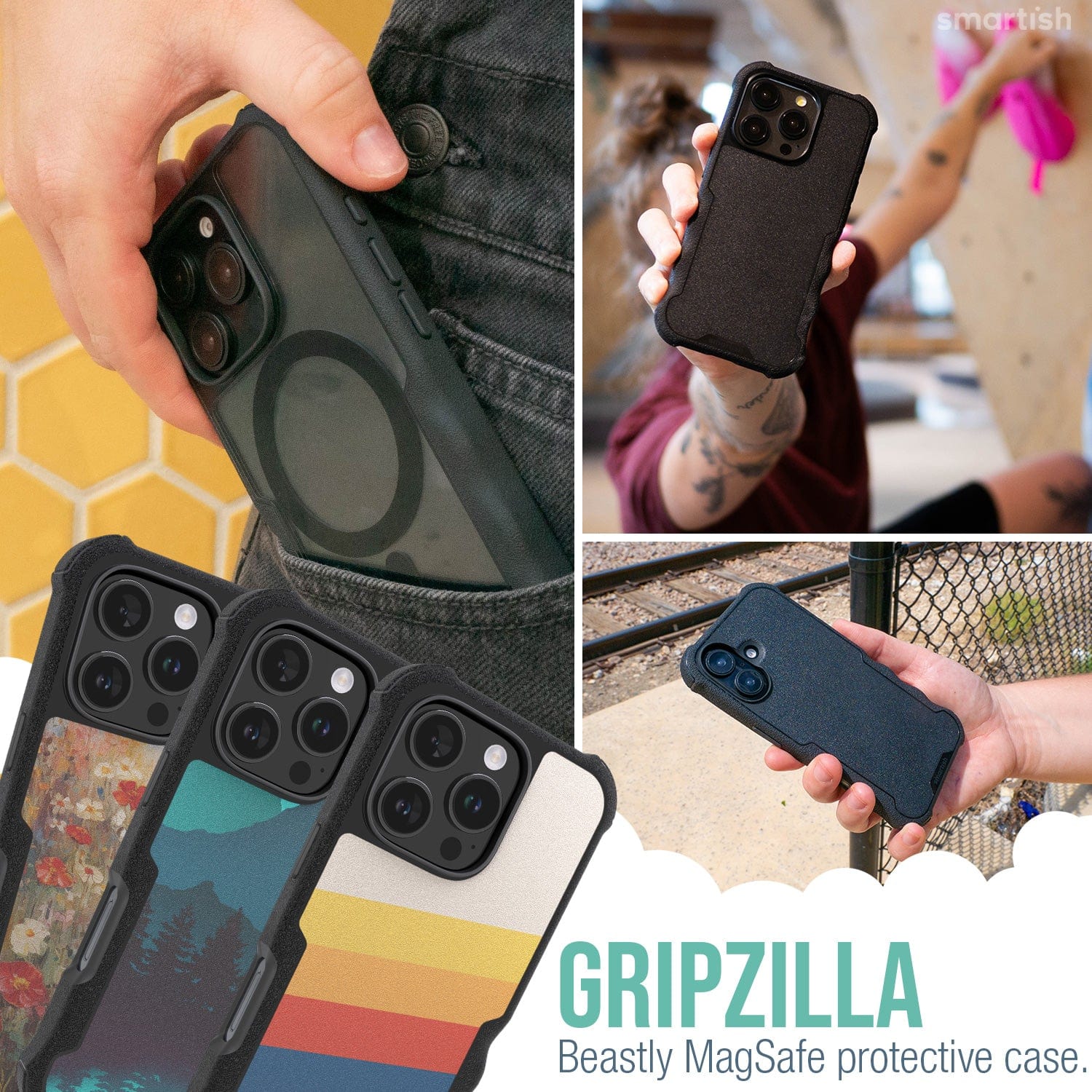 Gripzilla with MagSafe® - Armor Case for iPhone 16 Pro - Image 22