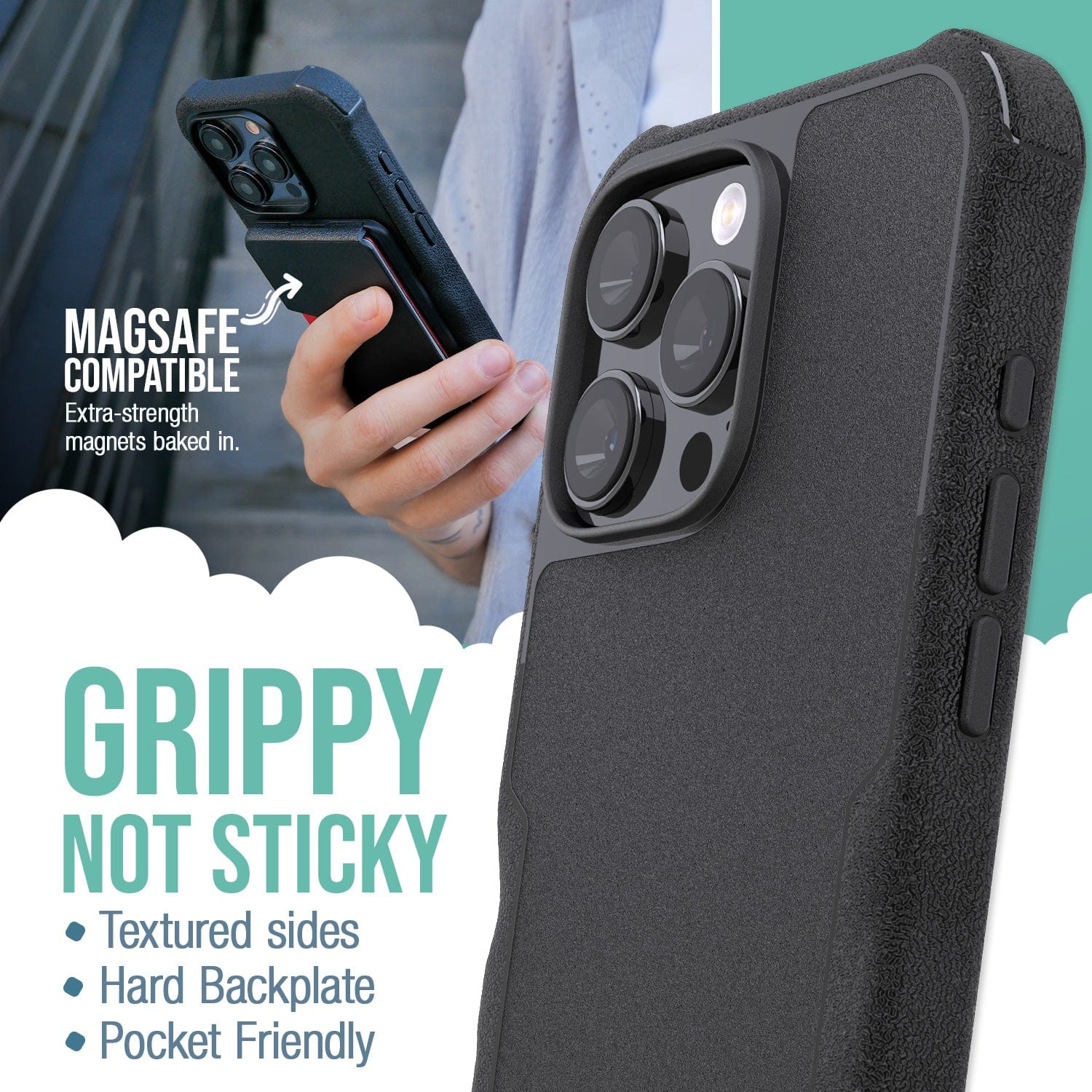 Gripzilla with MagSafe® - Armor Case for iPhone 16 Pro Max - Image 6