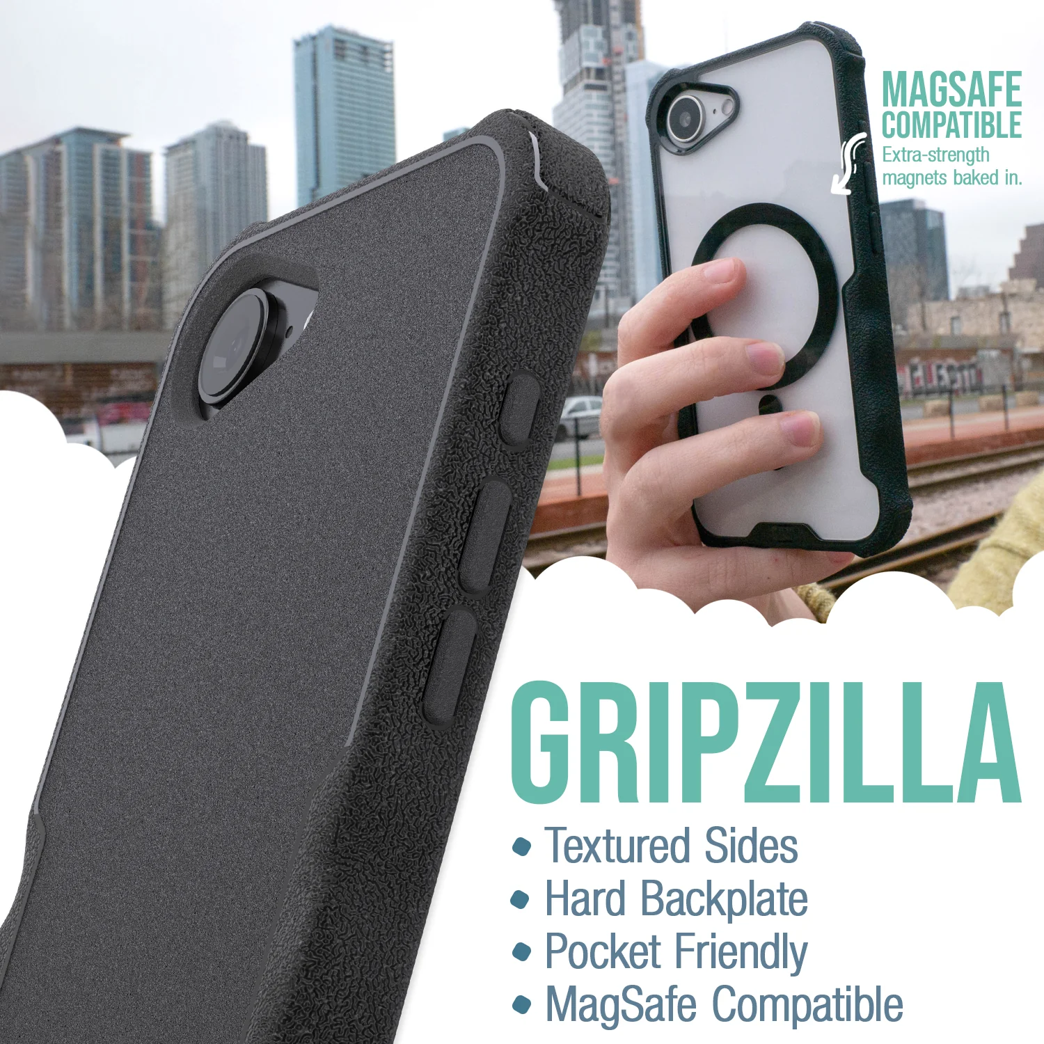 Gripzilla with MagSafe® - Armor Case for iPhone 16e - Image 2