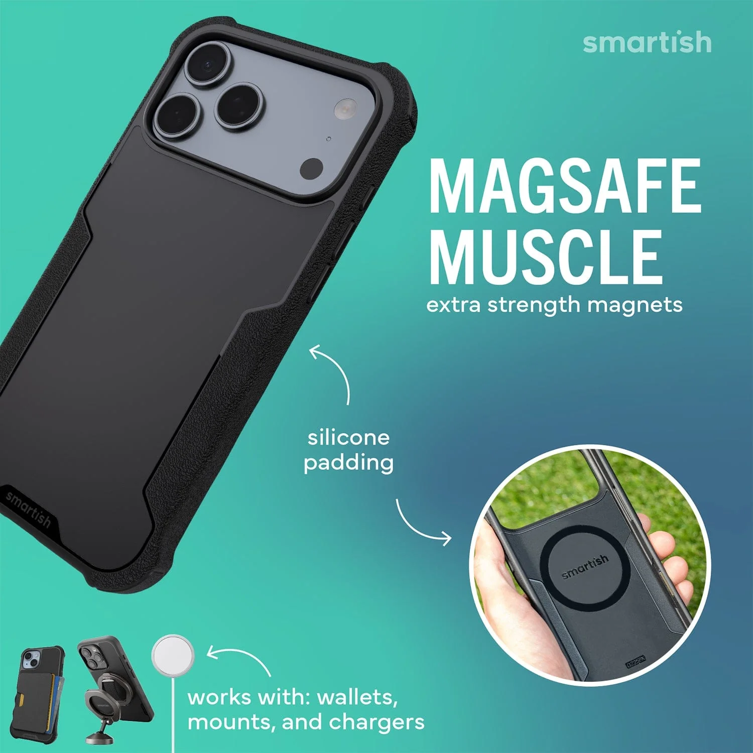 Gripzilla with MagSafe® - Armor Case for iPhone 17 Pro Max - Image 3