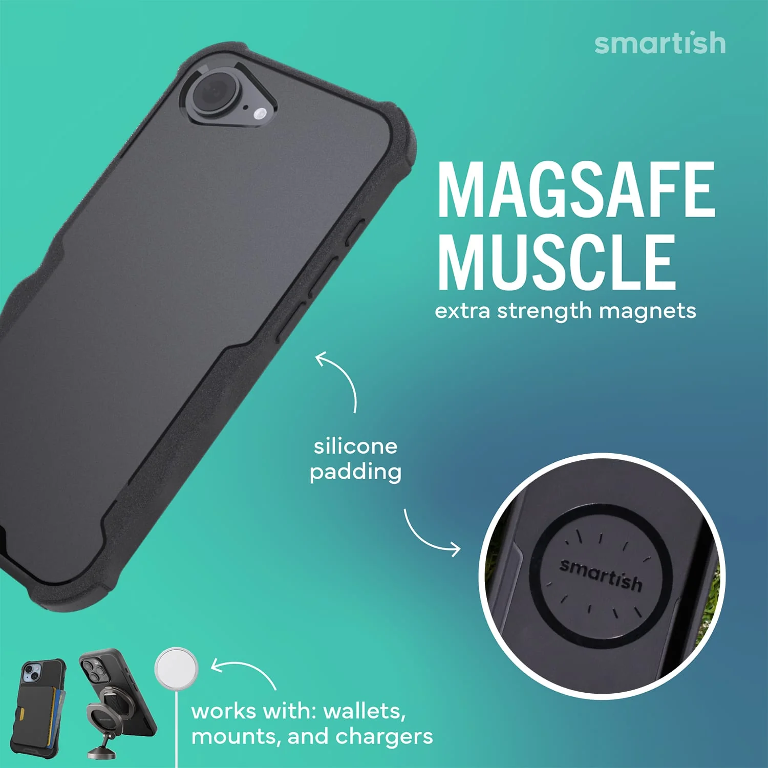 Gripzilla with MagSafe® - Armor Case for iPhone 17e - Image 3