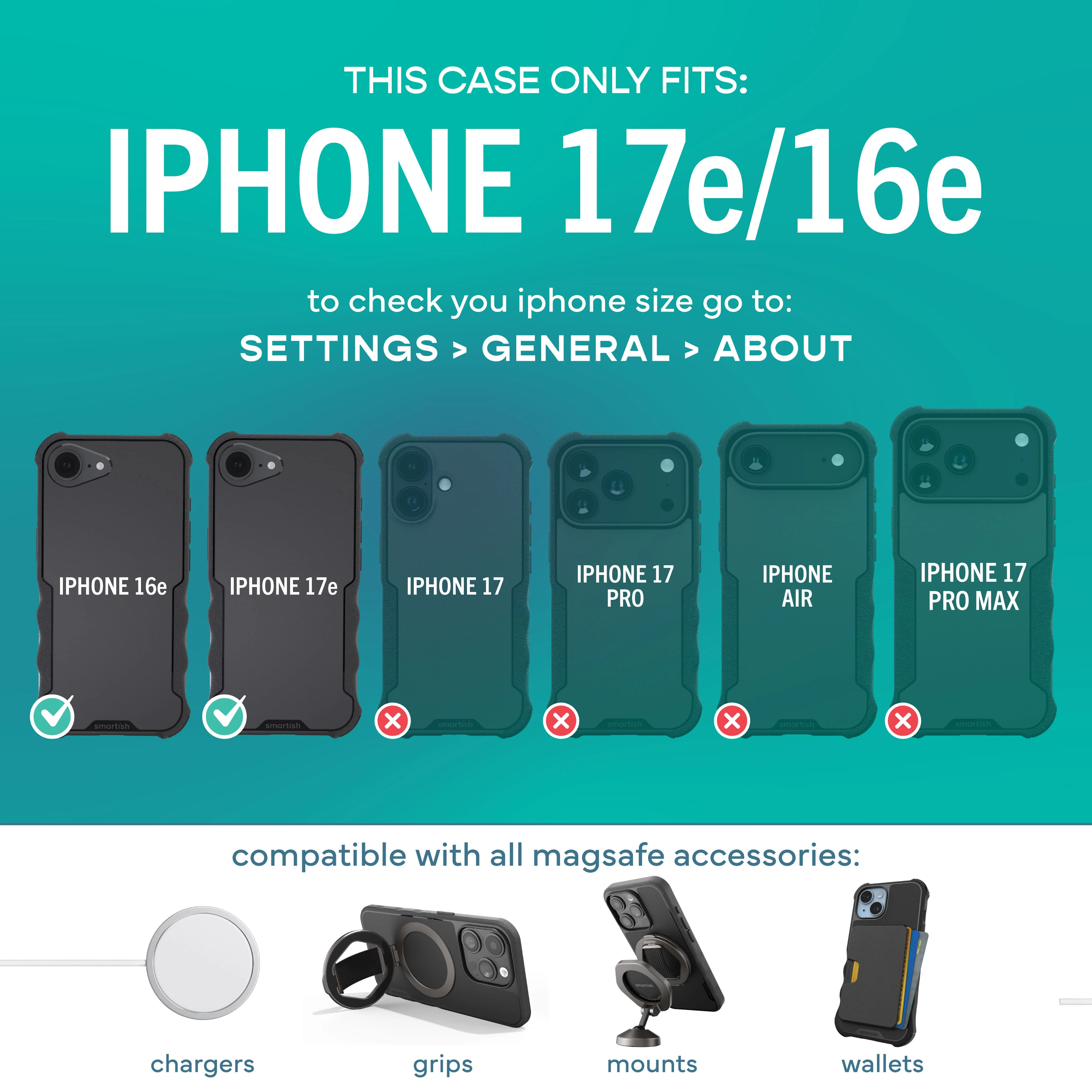 Gripzilla with MagSafe® - Armor Case for iPhone 17e - Image 7