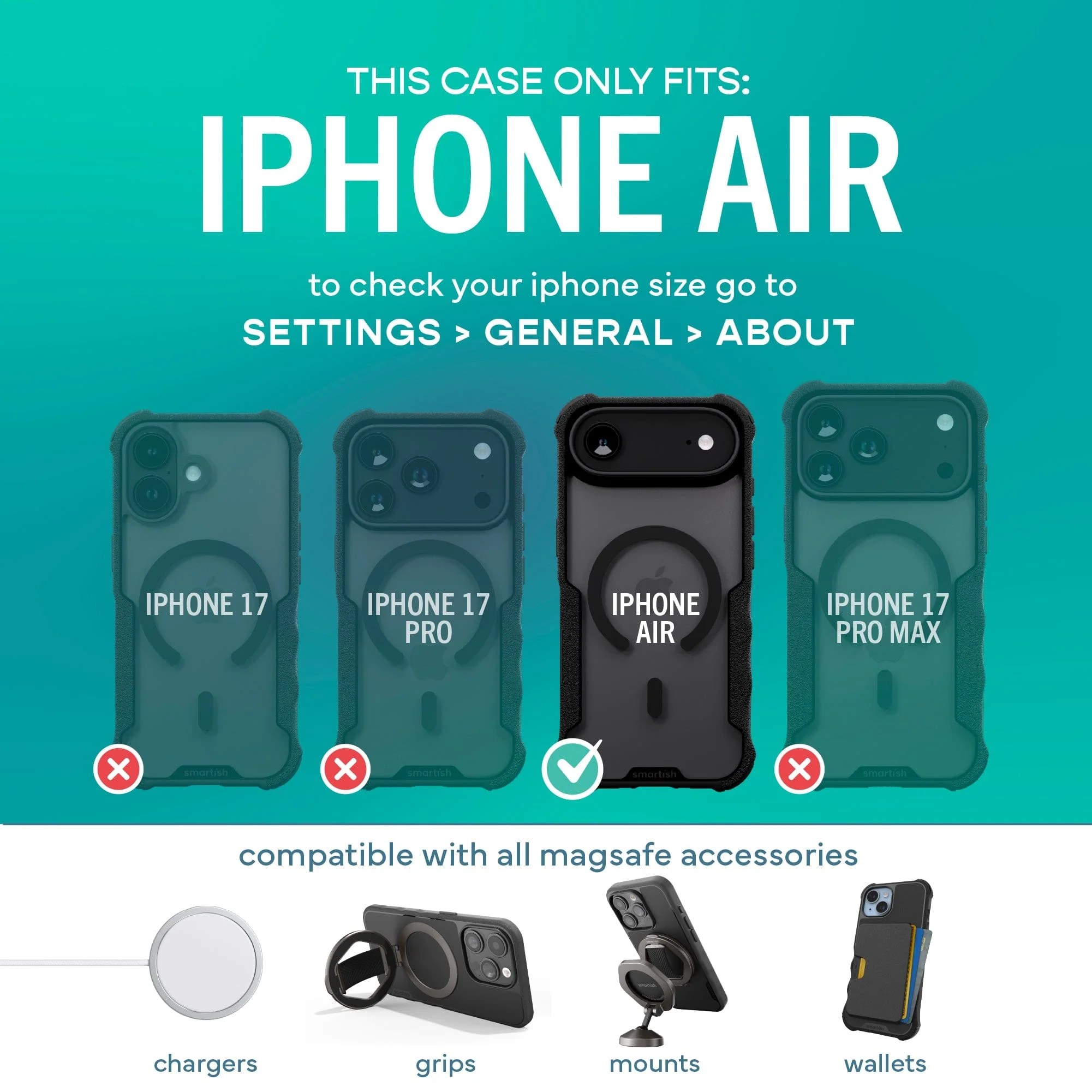 Gripzilla with MagSafe® - Armor Case for iPhone Air - Image 14