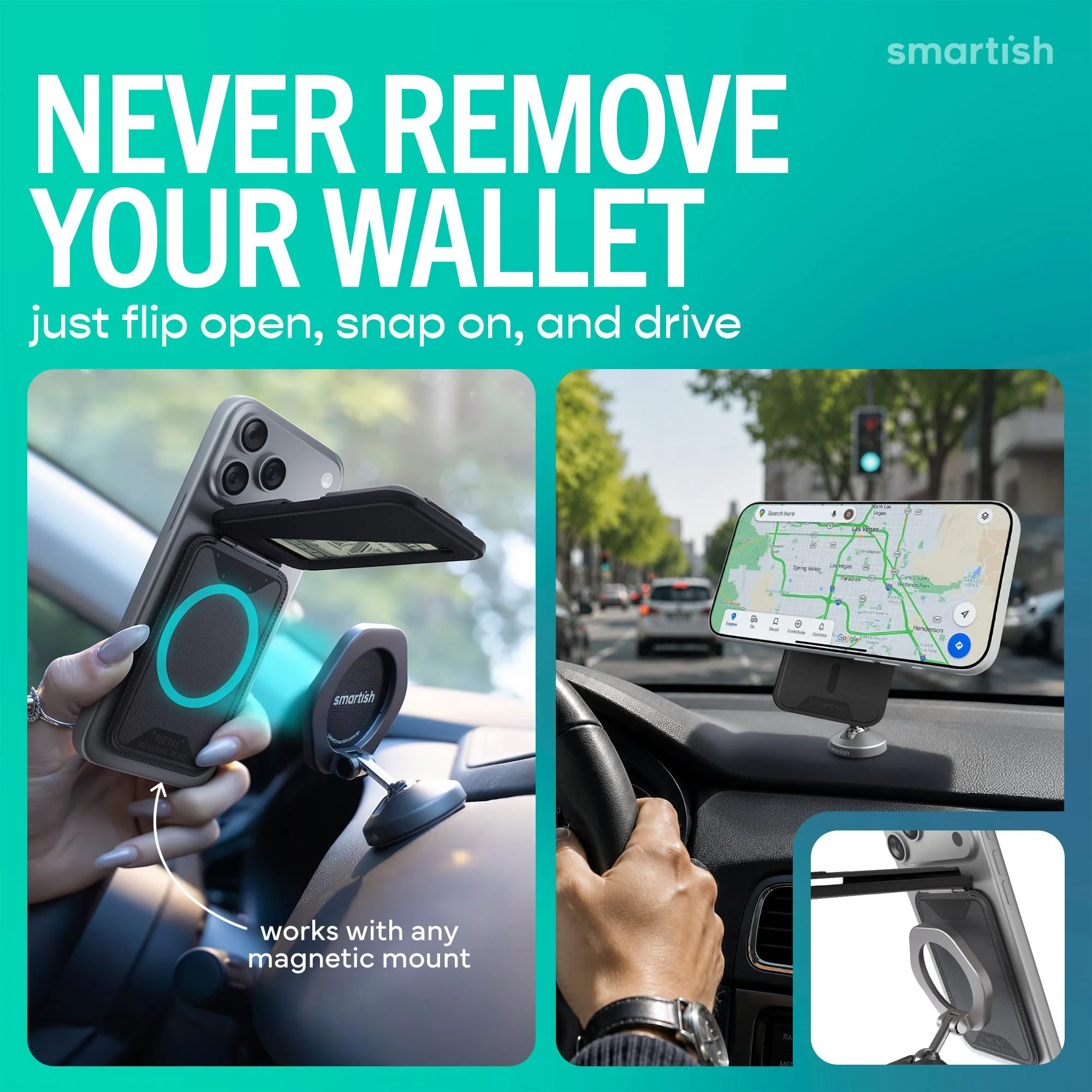 Side Hustle - Flip MagSafe Compatible Wallet - Image 4