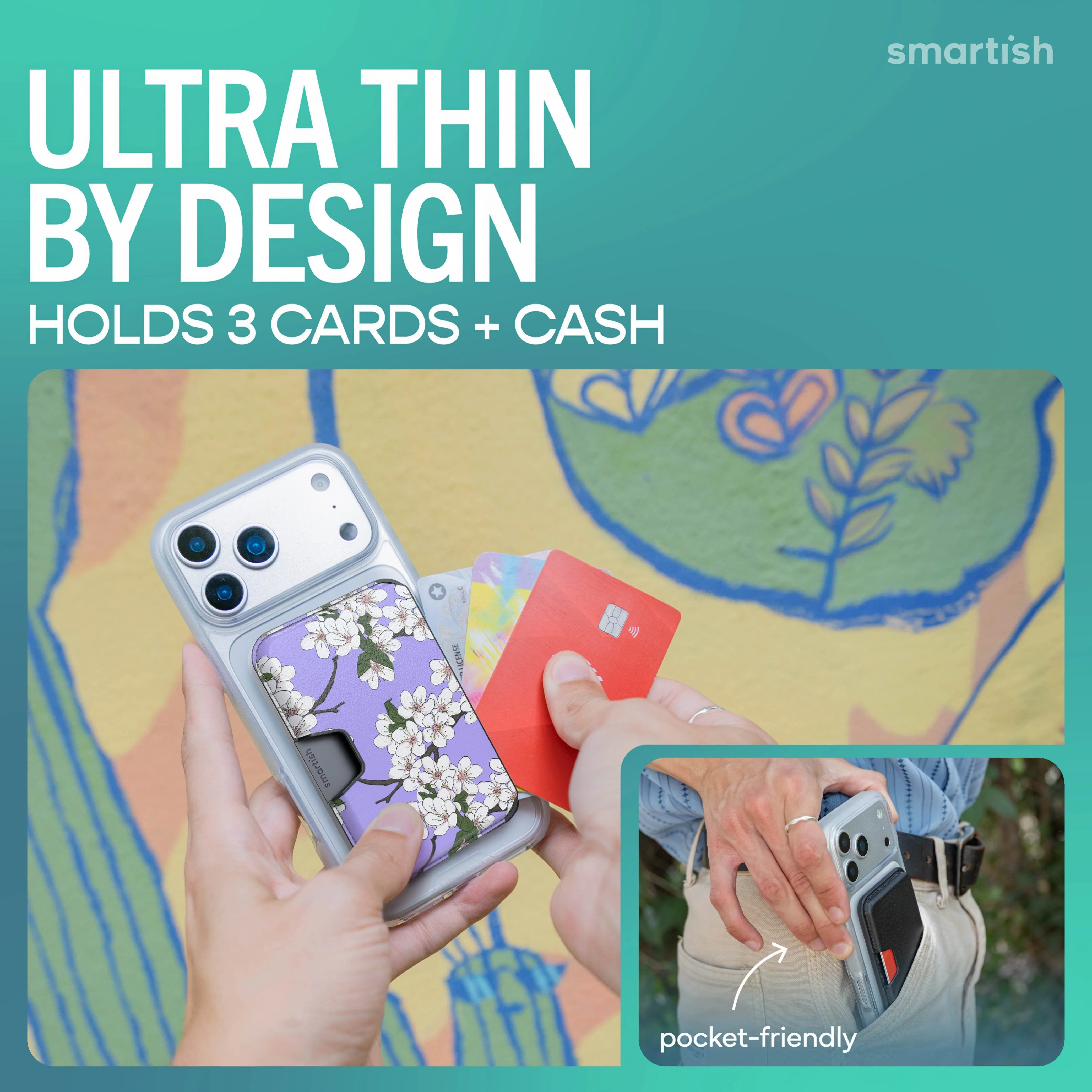 Side Hustle - Vegan Leather MagSafe Compatible Wallet - Image 20