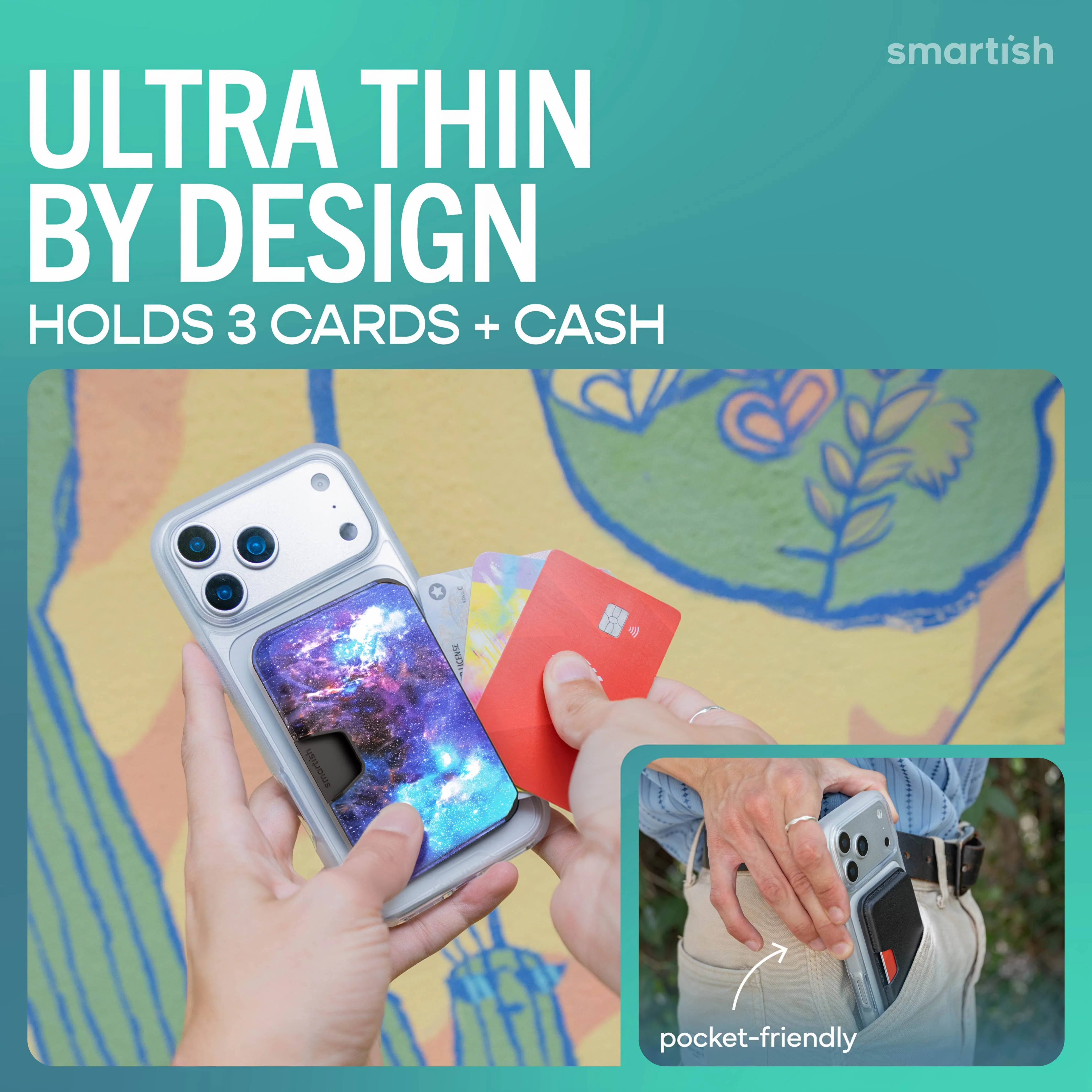 Side Hustle - Vegan Leather MagSafe Compatible Wallet - Image 38