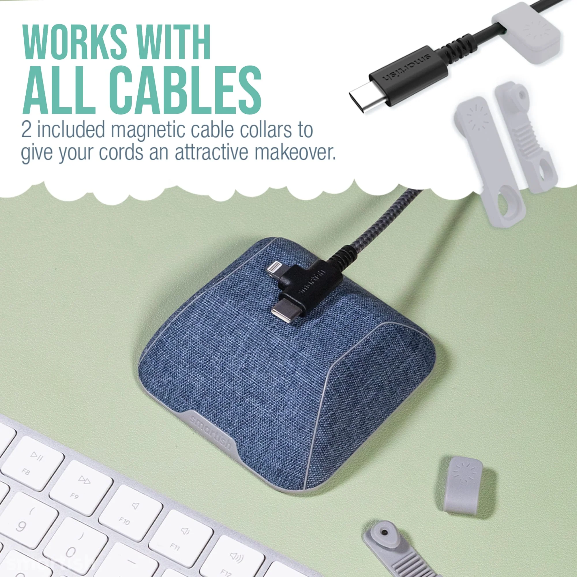 Cable Wrangler - Magnetic Cord Organizer - Image 66