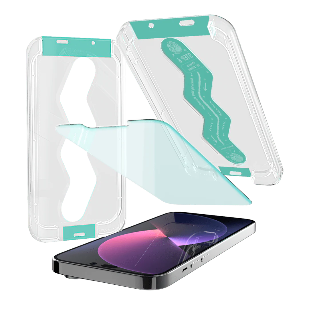 Tuff Sheet - Tempered Glass Screen Protector (2-Pack) for iPhone 15 Pro Max - Image 9