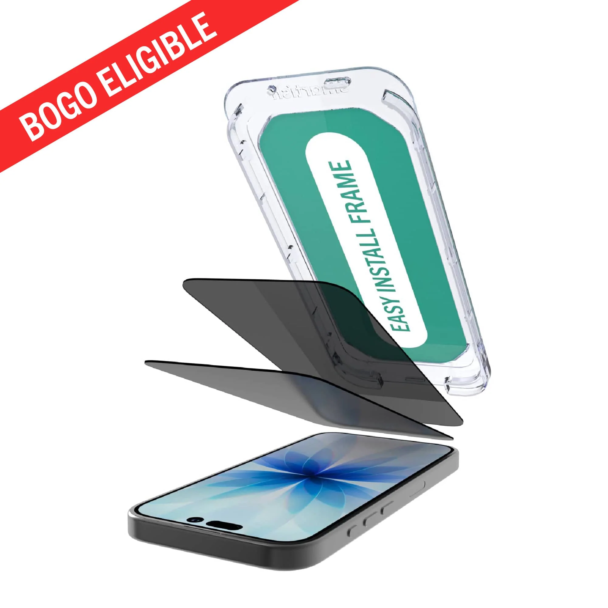 Tuff Sheet - Tempered Glass Screen Protector (2-Pack) for iPhone 17 Pro Max - Image 9