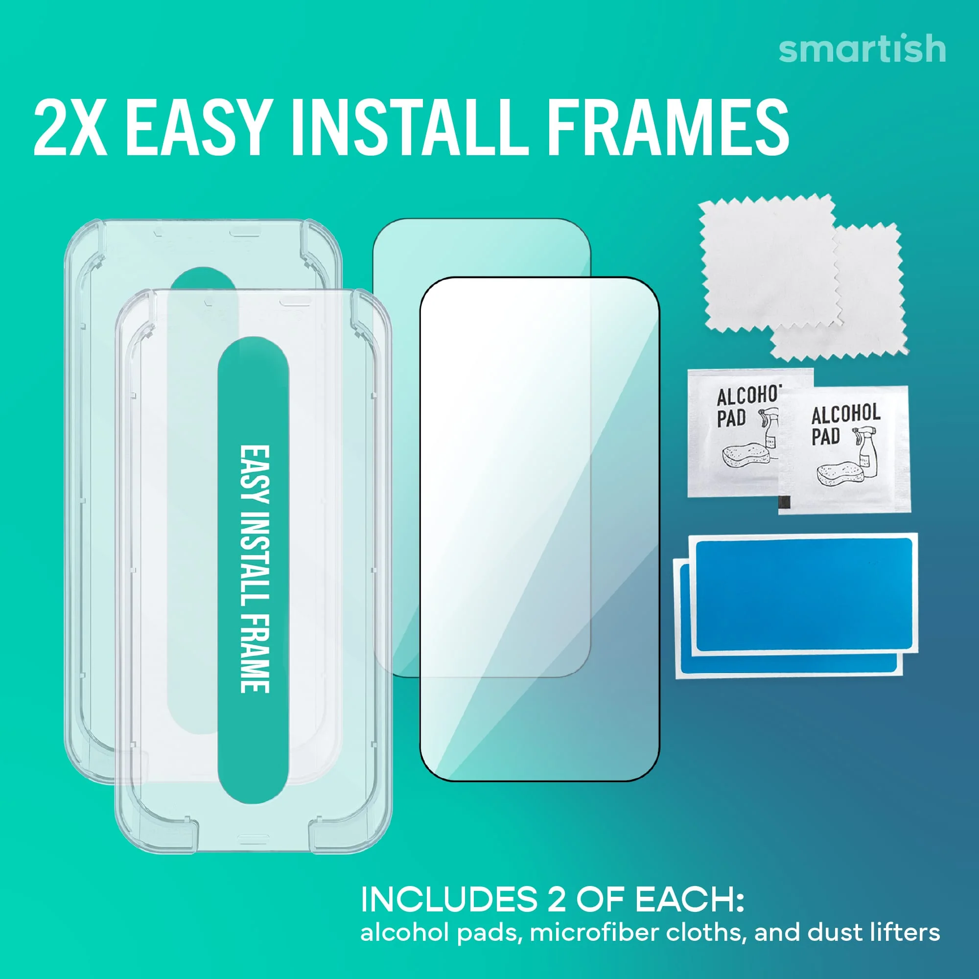 Tuff Sheet - Tempered Glass Screen Protector (2-Pack) for iPhone 17e - Image 7