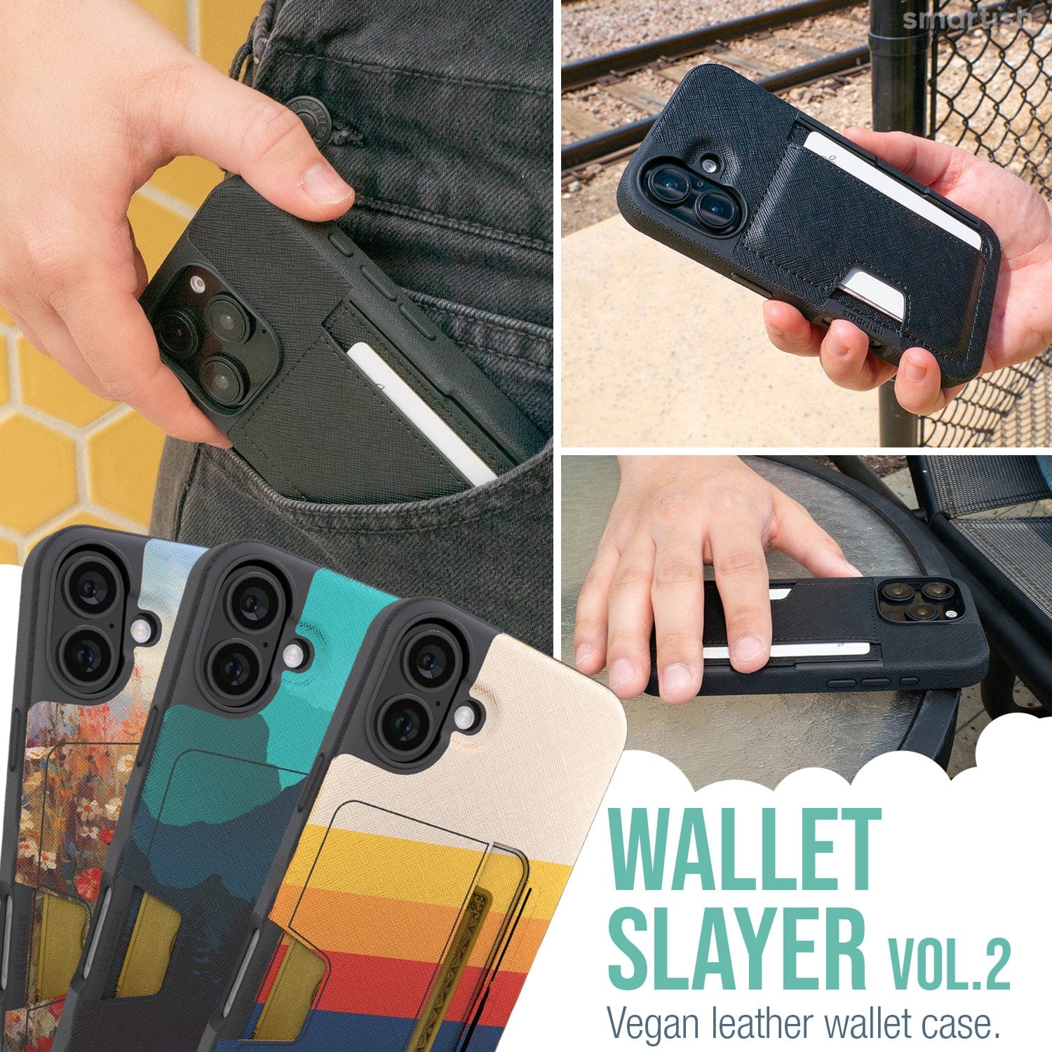 Wallet Slayer Vol. 2 - Card Case for iPhone 16 Plus - Image 21