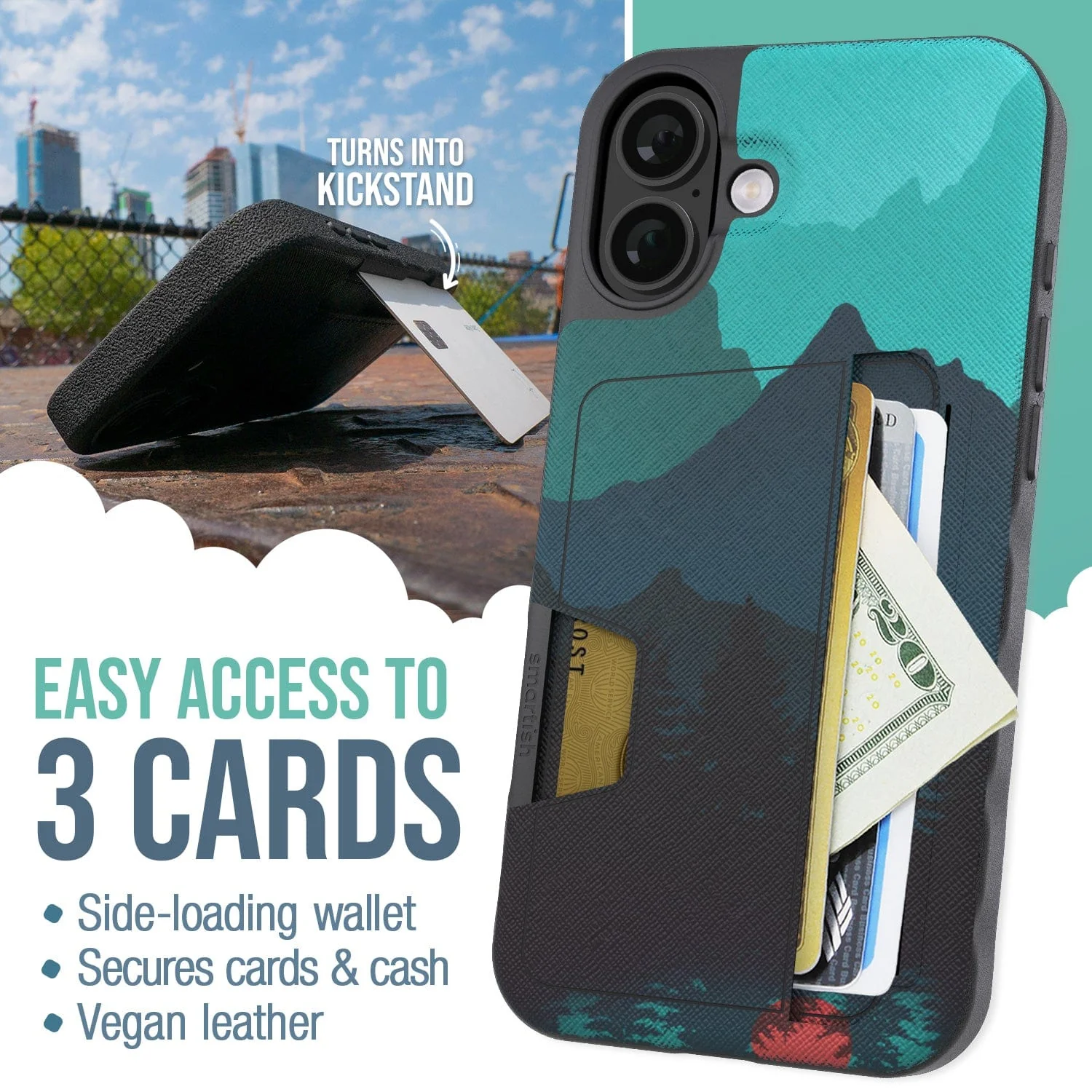 Wallet Slayer Vol. 2 - Card Case for iPhone 16 Plus - Image 7