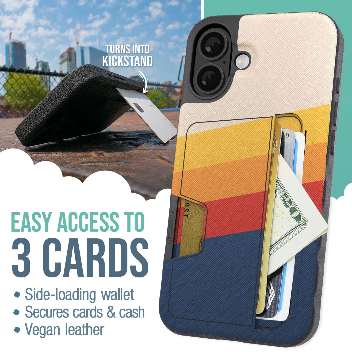 Wallet Slayer Vol. 2 - Card Case for iPhone 16 Plus - Image 9
