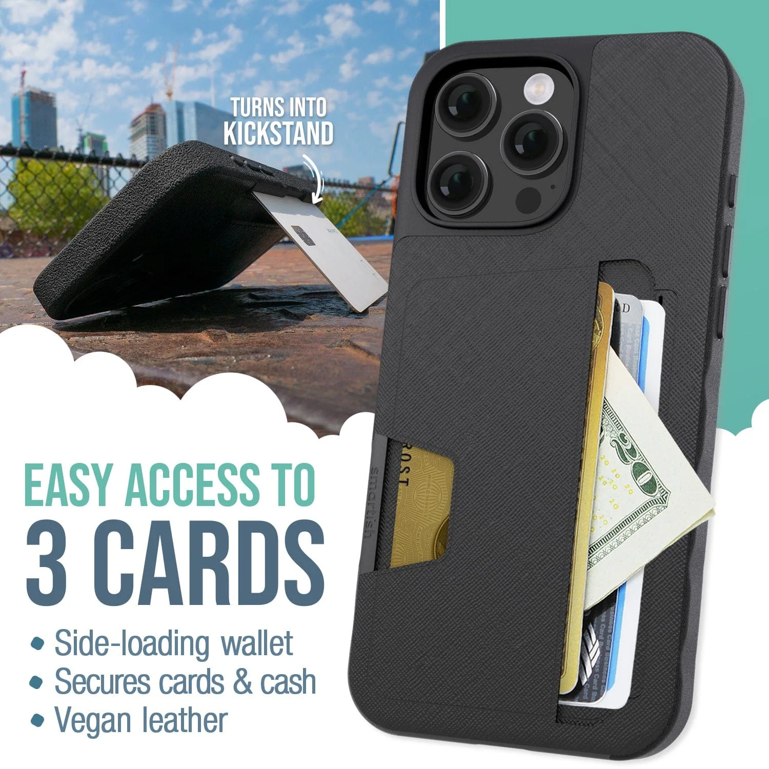Wallet Slayer Vol. 2 - Card Case for iPhone 16 Pro Max - Image 5