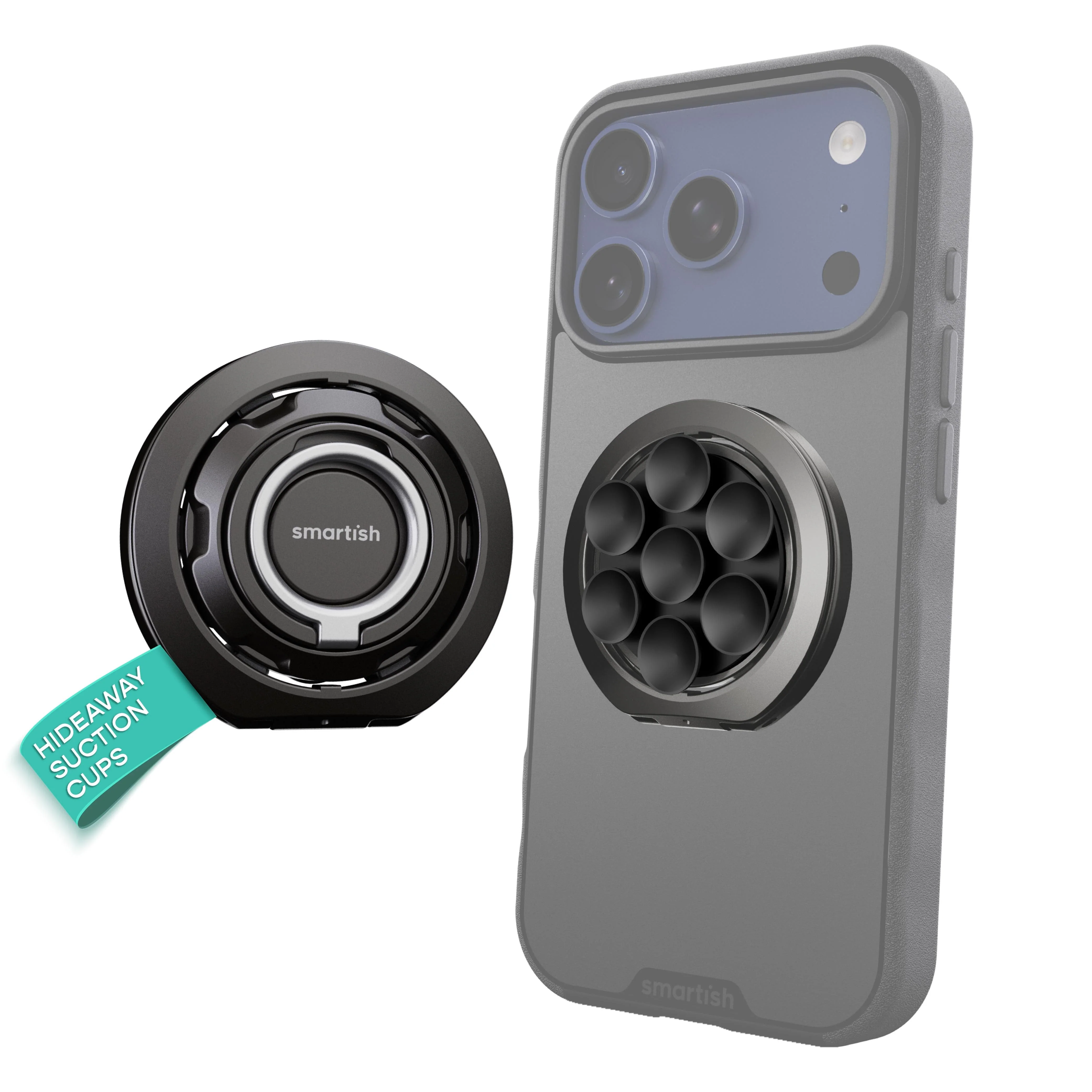 Wallflower MagSafe Suction Mount & Phone Grip Stand